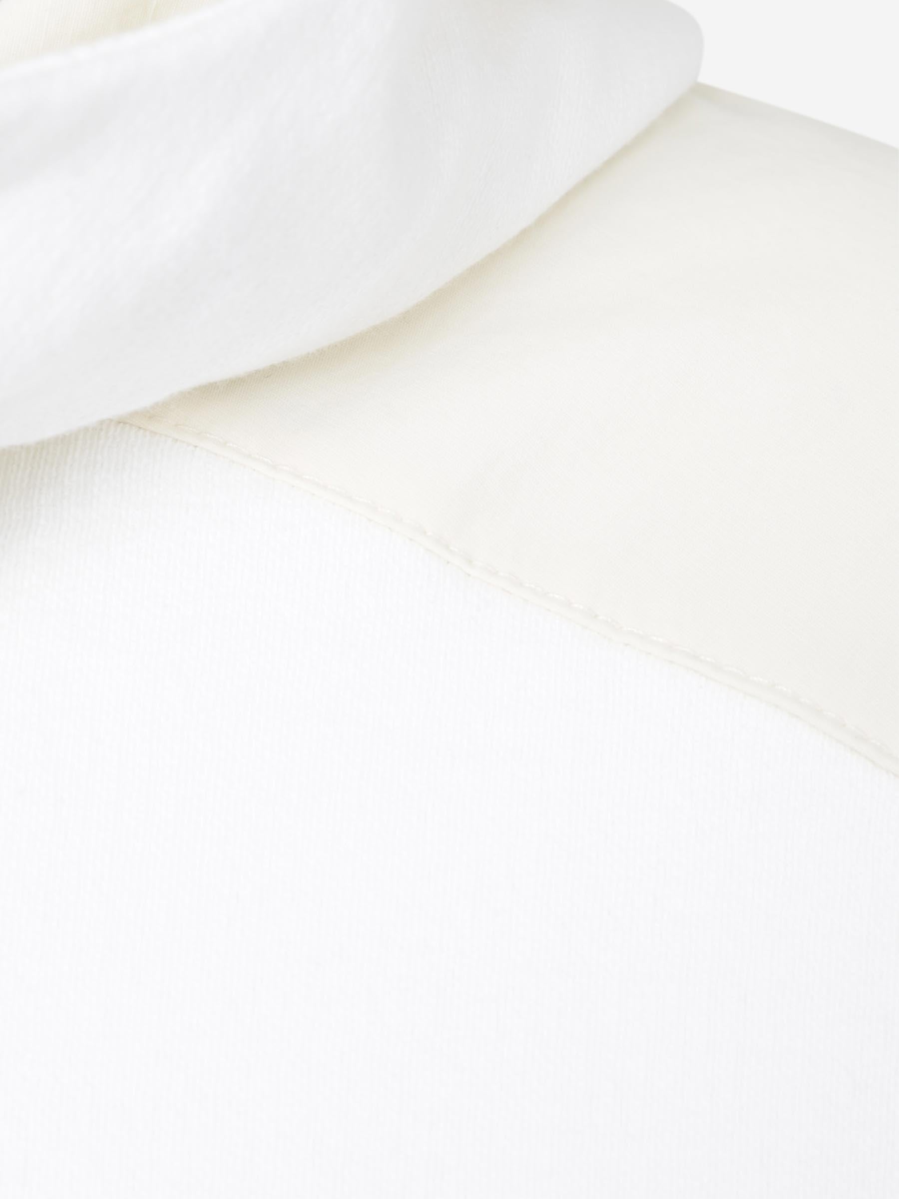 Outlet online Herno Laminar Hombre Sudadera Cremallera Capucha color Blanco sku 545-001847 02 - Foto 4