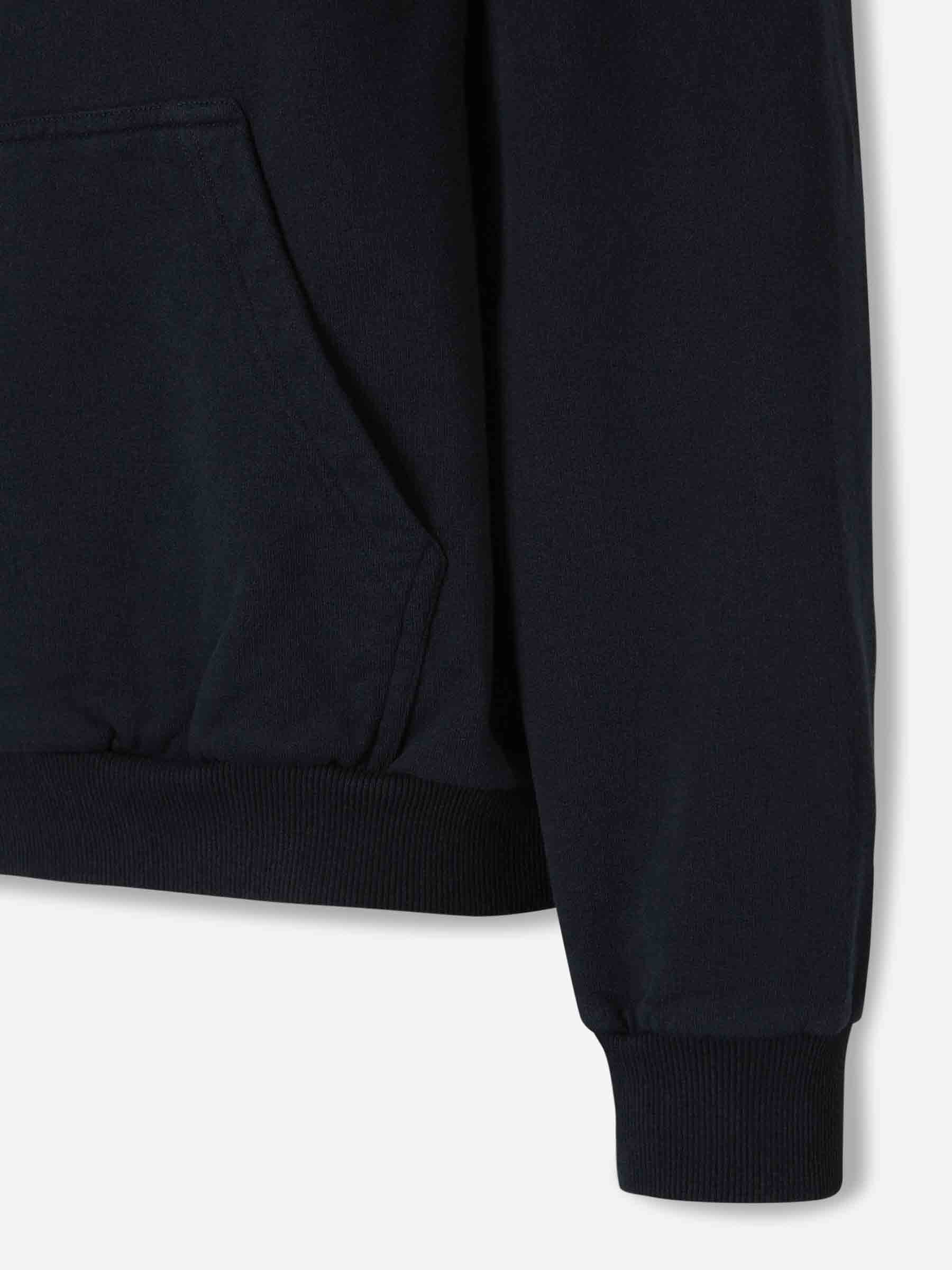 Outlet online Balenciaga Hombre Sudadera Capucha Taped color Negro sku 545-001850 01 - Foto 4