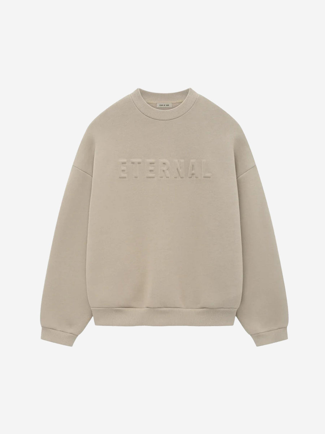 Outlet online Fear of God Eternal Hombre Sudadera Cuello Redondo color Camel sku 545-001852 02 - Foto 1