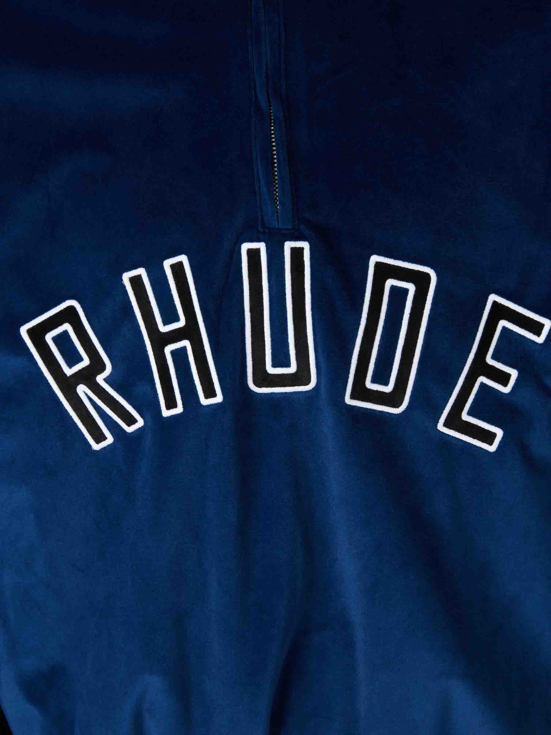 Outlet online Rhude Hombre Sudadera Cremallera color Azul Marino sku 545-001876 01 - Foto 4