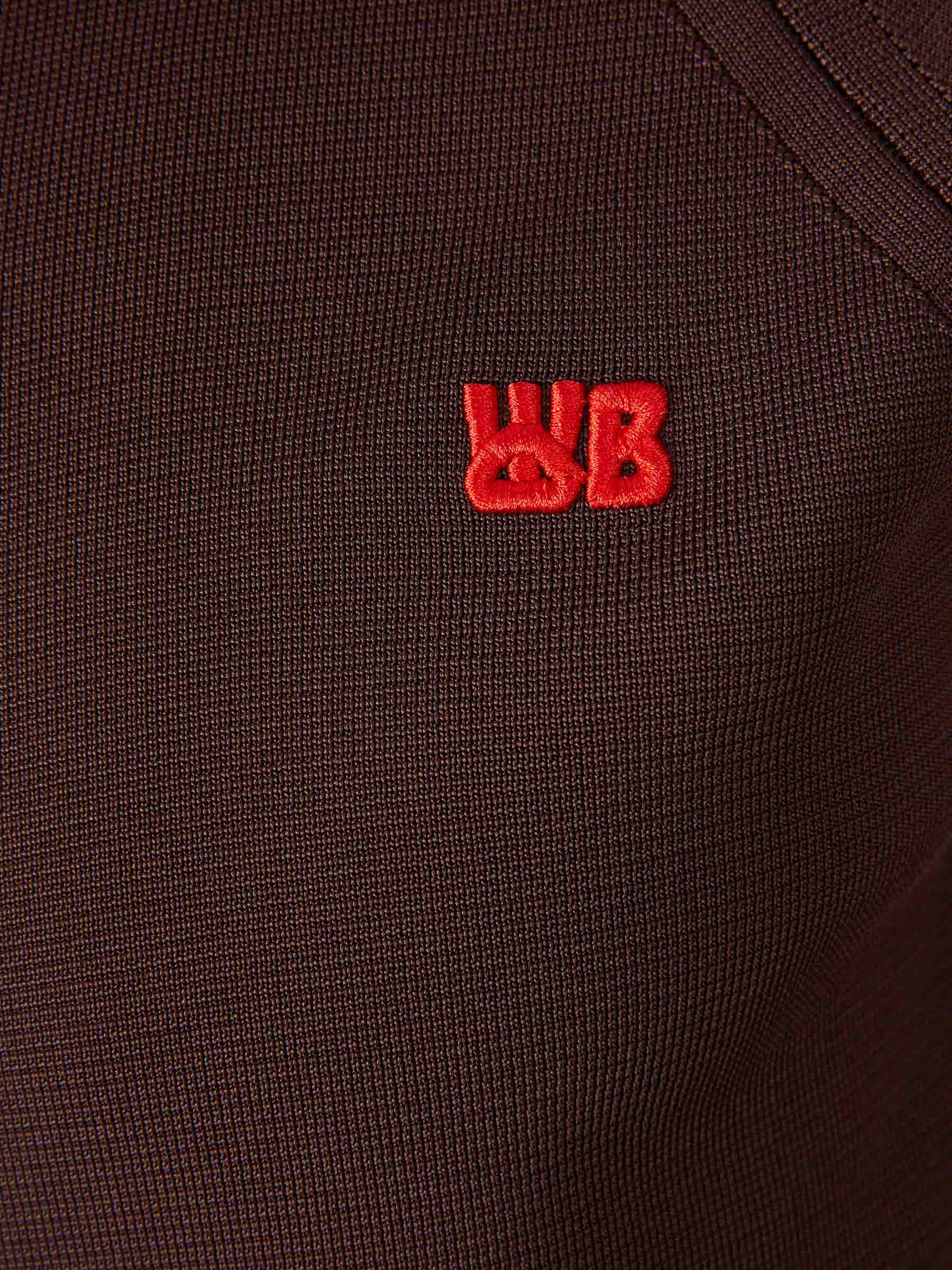 Outlet online Wales Bonner Hombre Sudadera Cremallera color Marrón Oscuro sku 545-001882 01 - Foto 4