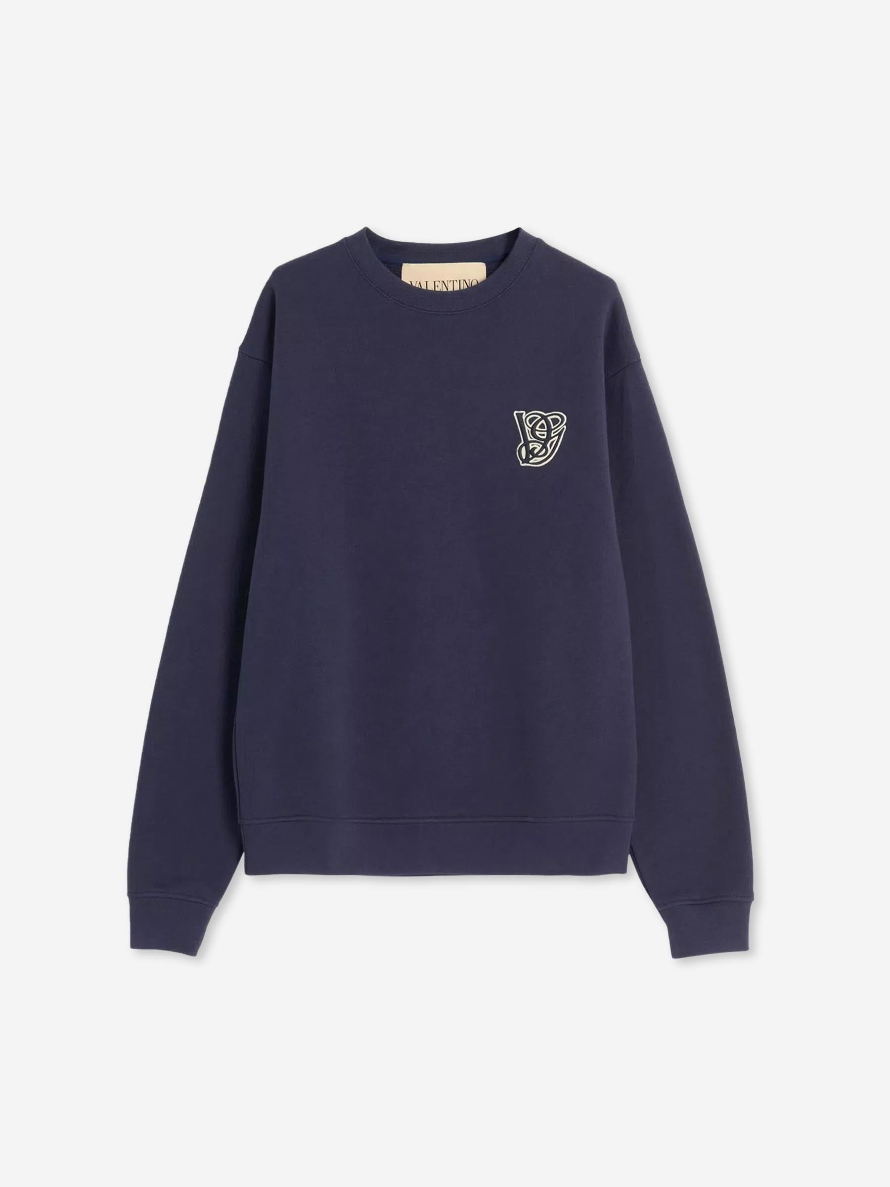 Valentino Hombre Barcelona Sudadera Parche VG color Azul Marino sku 545-001883 01 - Foto 1