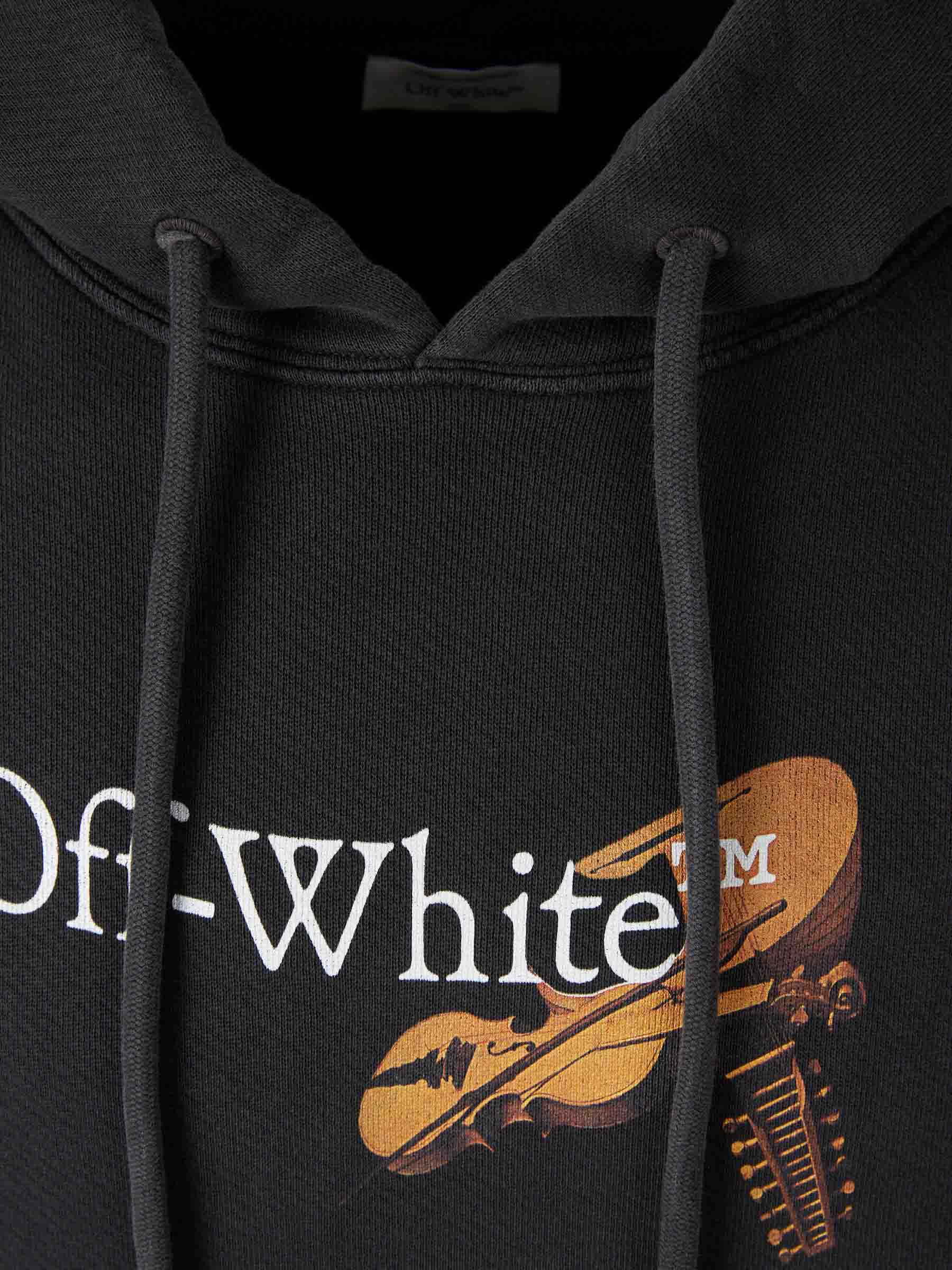 Outlet online Off-White Hombre Sudadera Con Capucha color Negro sku 545-001907 01 - Foto 3