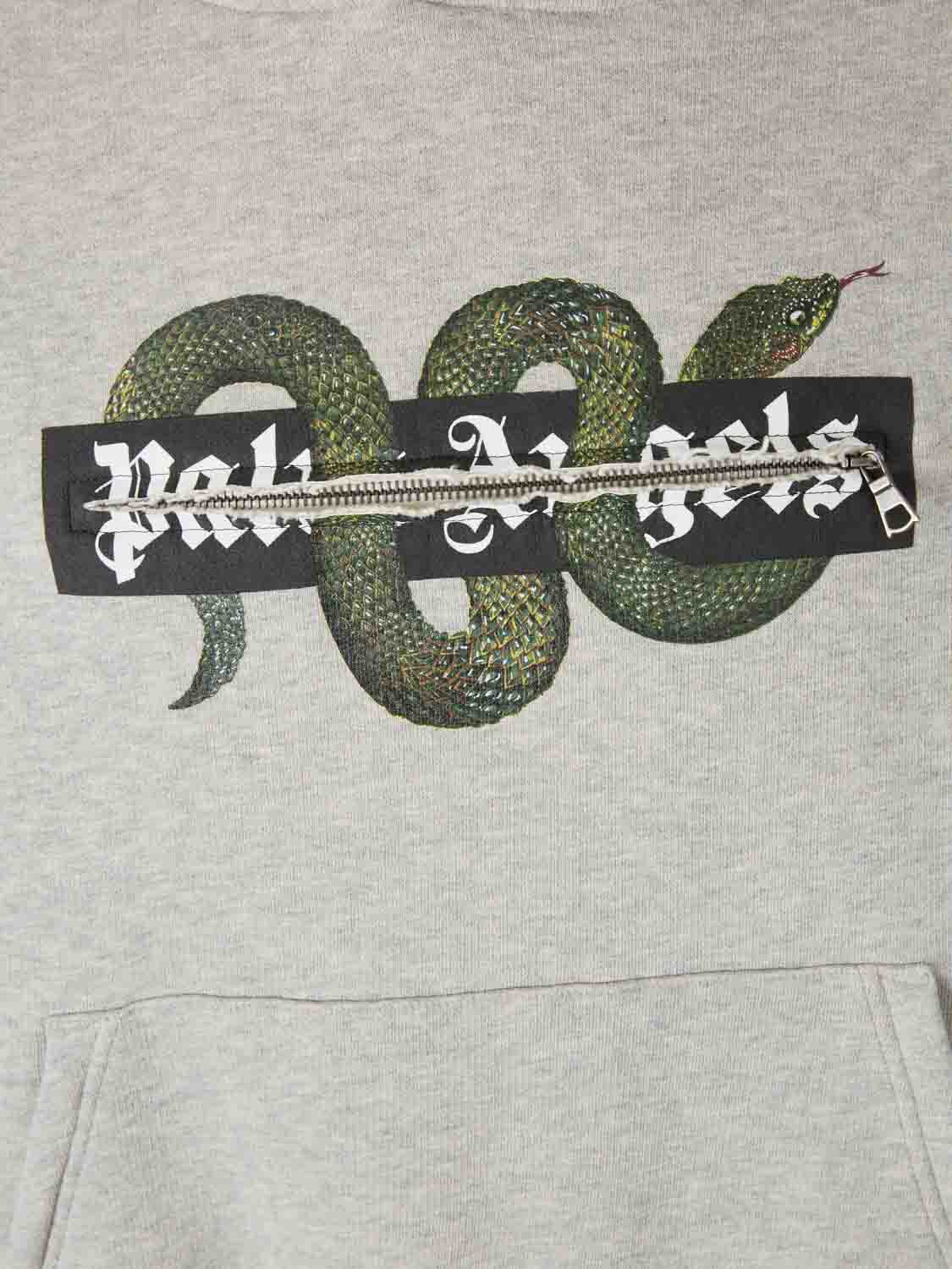 Outlet online Palm Angels Hombre Sudadera Con Capucha color Gris sku 545-001943 01 - Foto 3