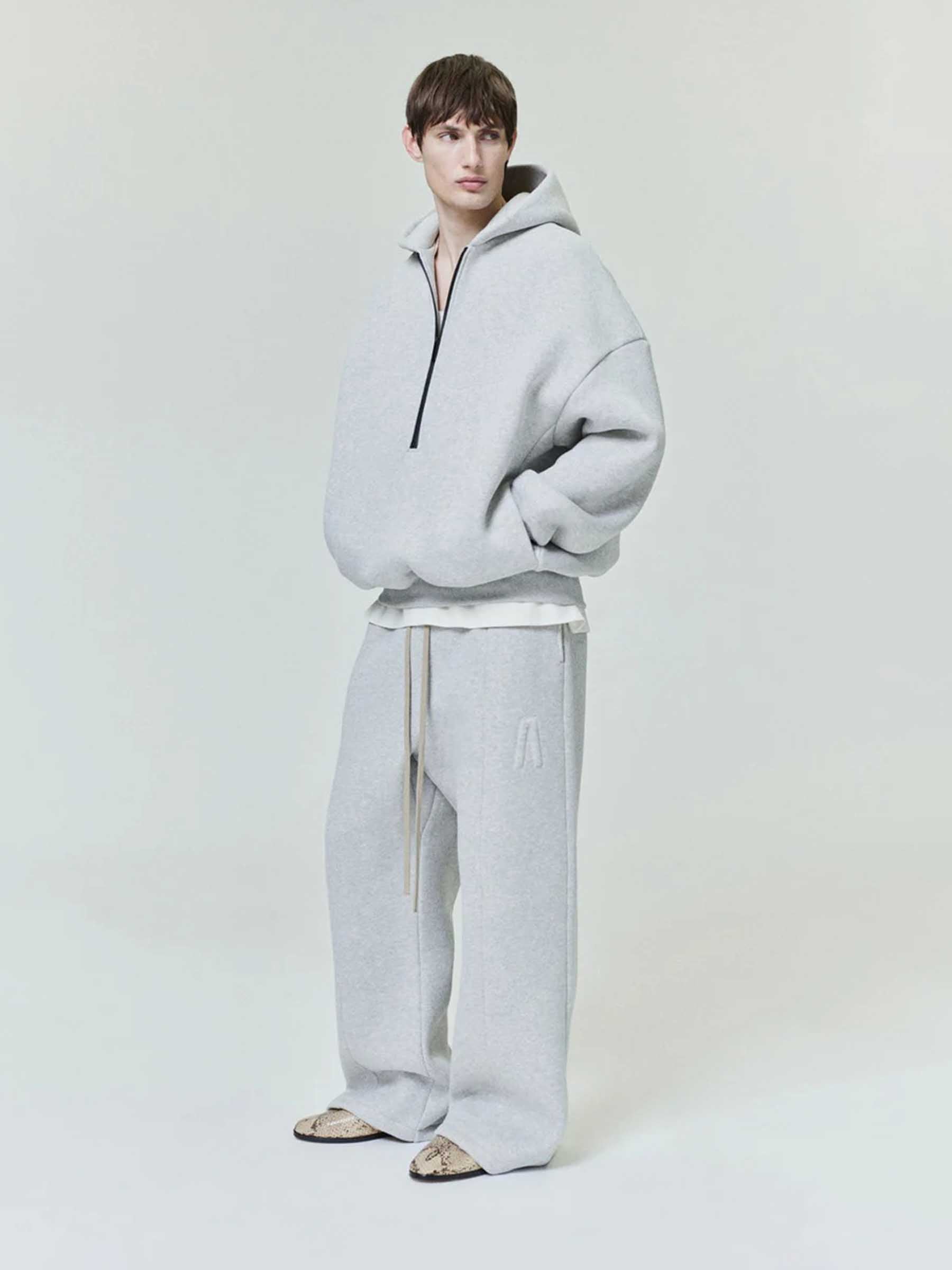 Outlet online Fear of God Hombre Sudadera Capucha Cremallera color Gris sku 545-001985 01 - Foto 2