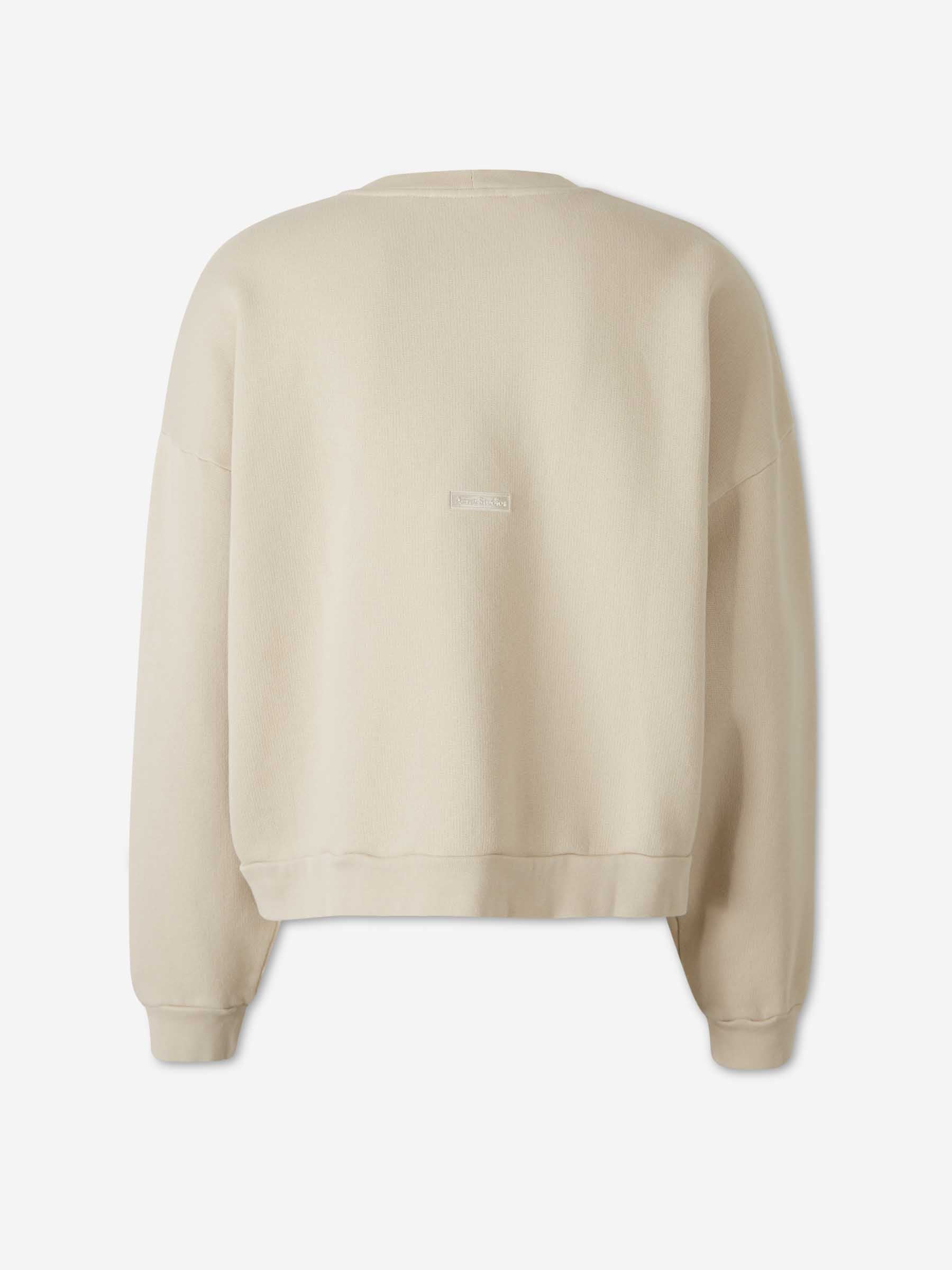Outlet online Acne Studios Hombre Sudadera Cuello Redondo color Beige sku 545-002028 02 - Foto 2