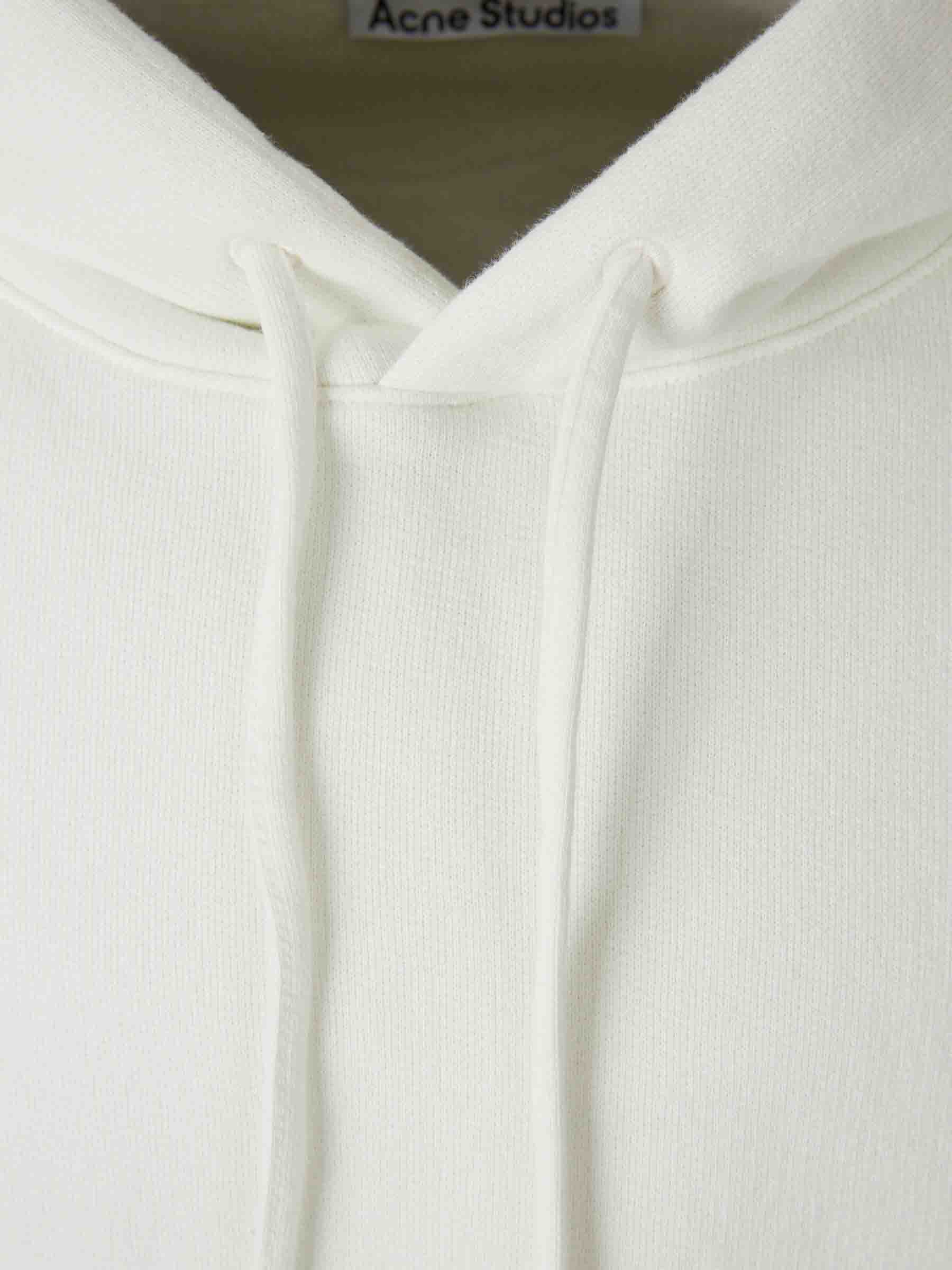 Outlet online Acne Studios Hombre Sudadera Capucha Logo color Blanco sku 545-002029 02 - Foto 3