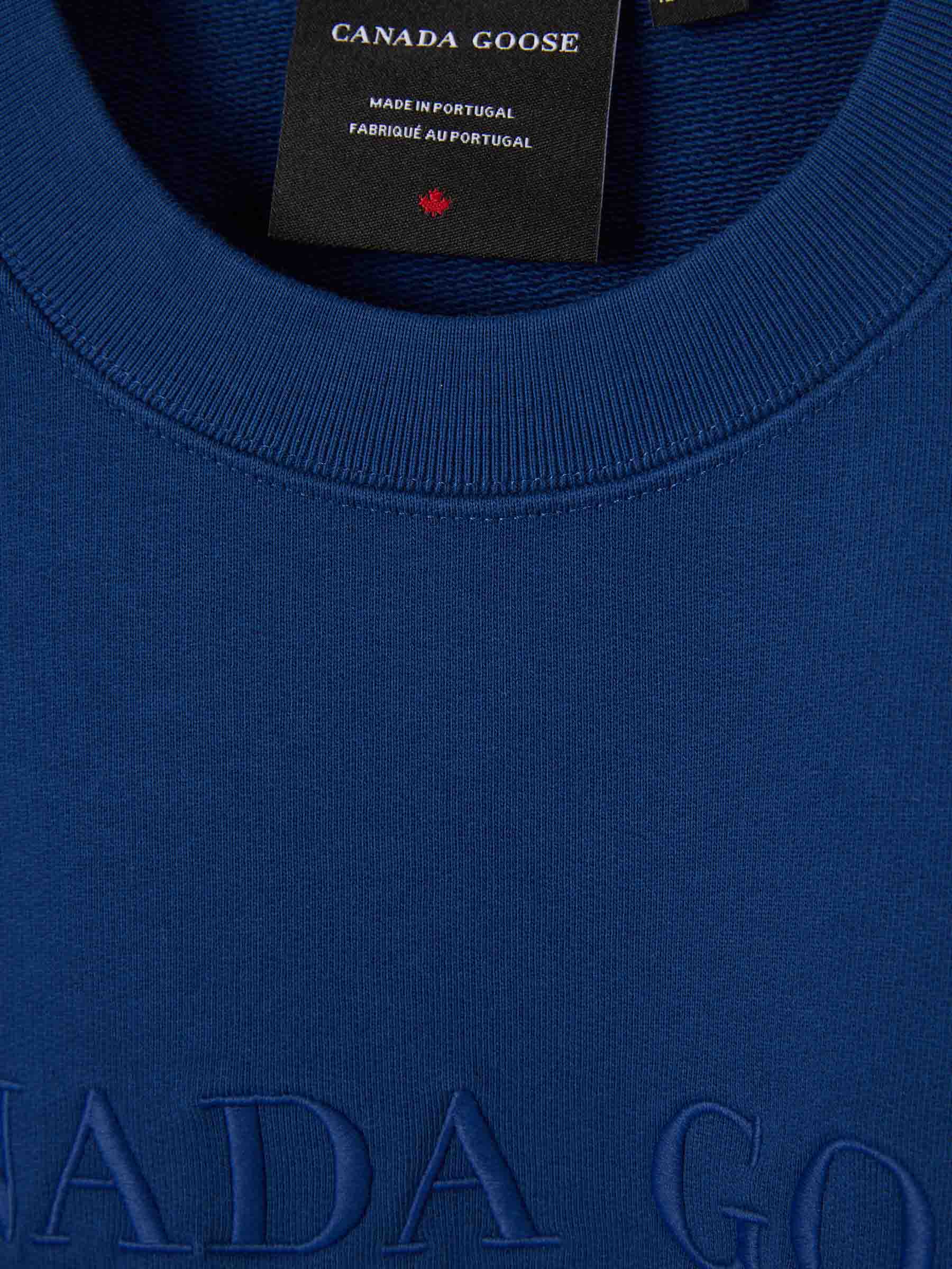 Canada Goose Hombre Barcelona Sudadera Cuello Redondo color Azul Marino sku 545-002033 01 - Foto 3