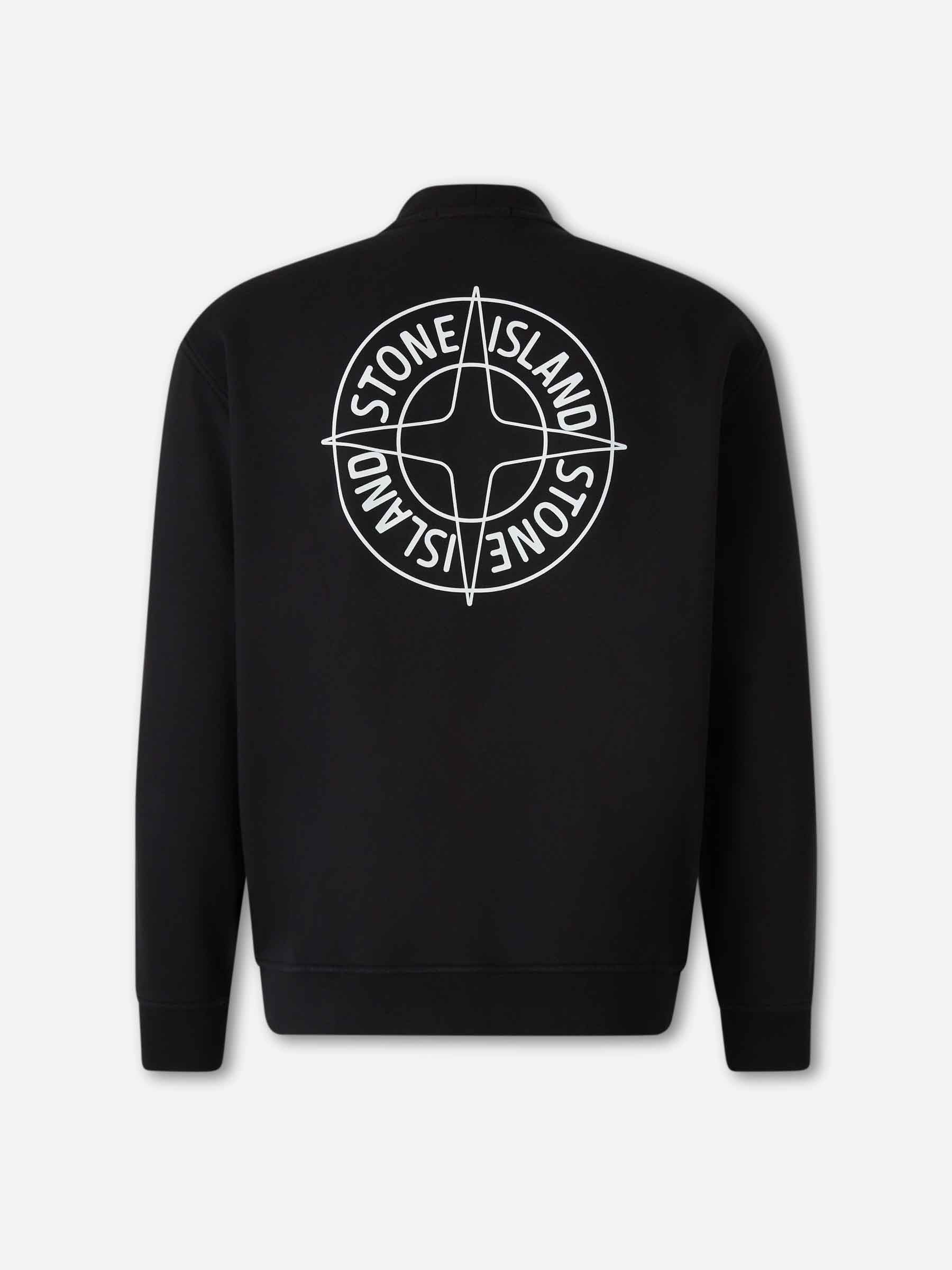 Outlet online Stone Island Hombre Sudadera Cuello Redondo color Negro sku 545-002042 01 - Foto 2