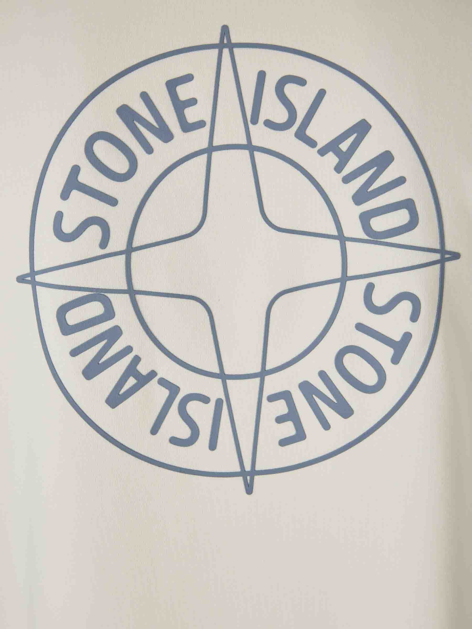 Outlet online Stone Island Hombre Sudadera Cuello Redondo color Blanco sku 545-002042 02 - Foto 5