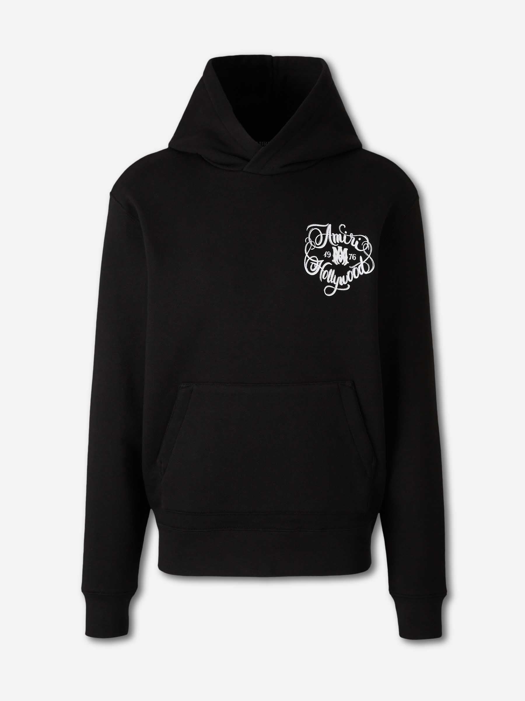 Outlet online Amiri Hombre Sudadera Capucha Logo color Negro sku 545-002045 01 - Foto 1