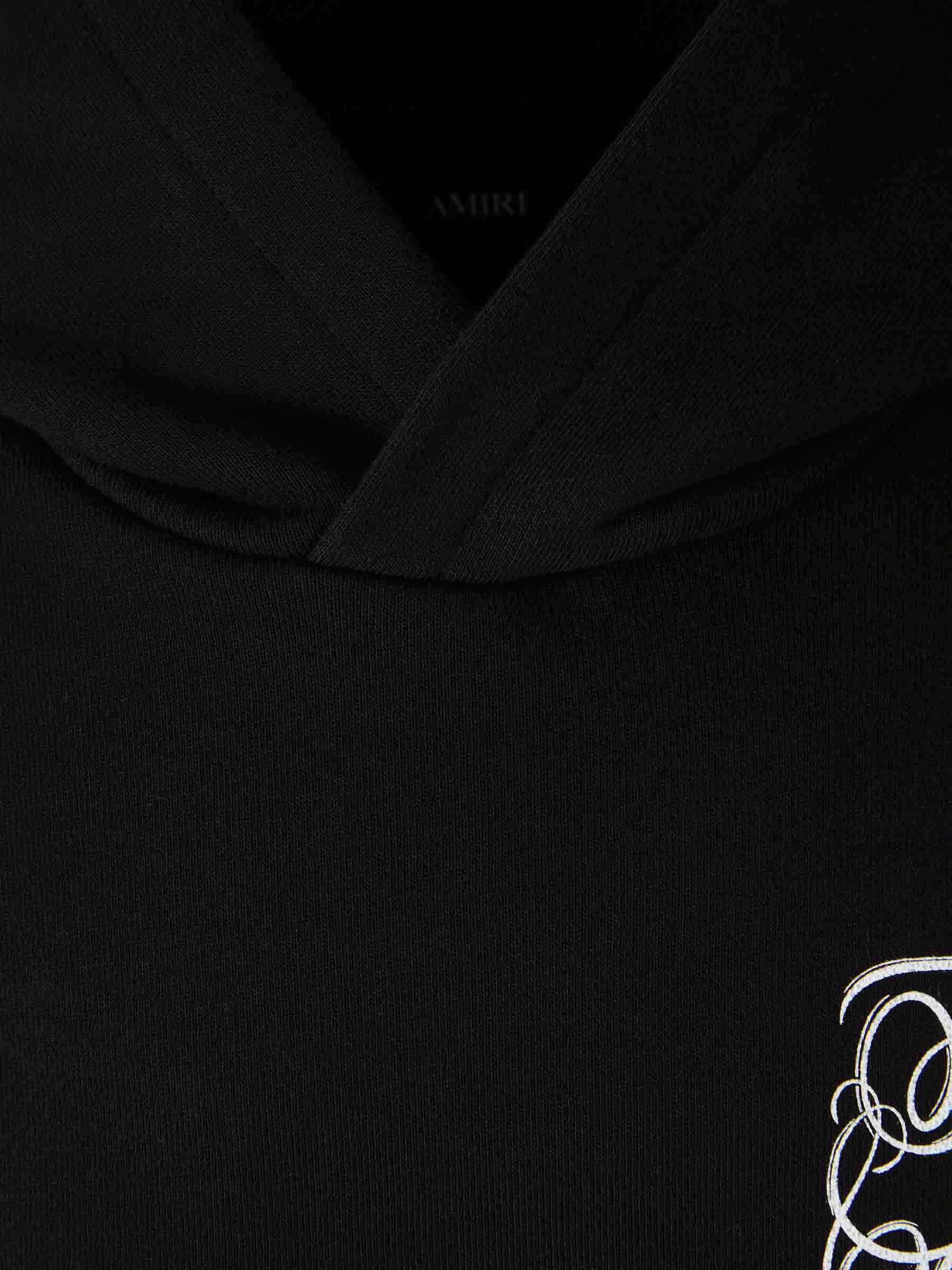 Outlet online Amiri Hombre Sudadera Capucha Logo color Negro sku 545-002045 01 - Foto 3