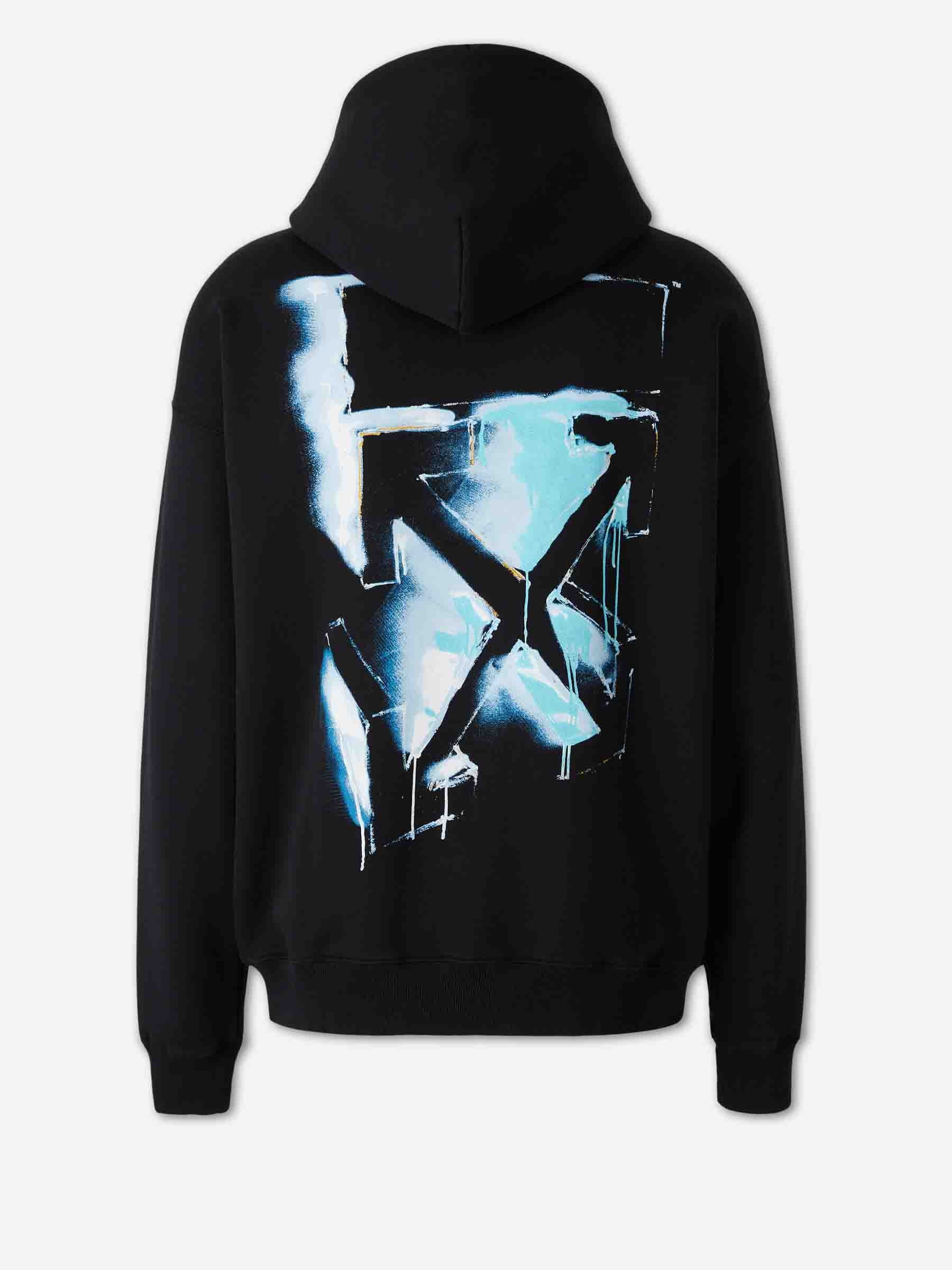 Outlet online Off-White Hombre Sudadera Capucha Logo color Negro sku 545-002065 01 - Foto 2
