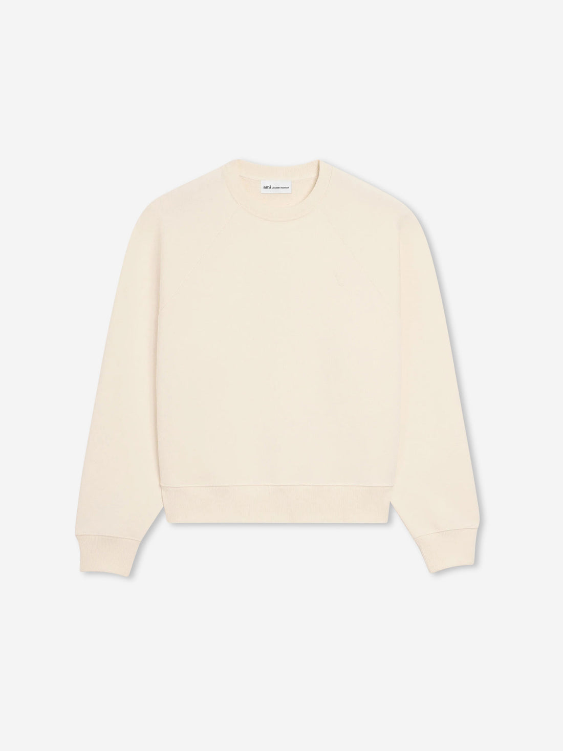 Ami Paris Hombre Barcelona Sudadera Algodón color Crema sku 545-002074 01 - Foto 1