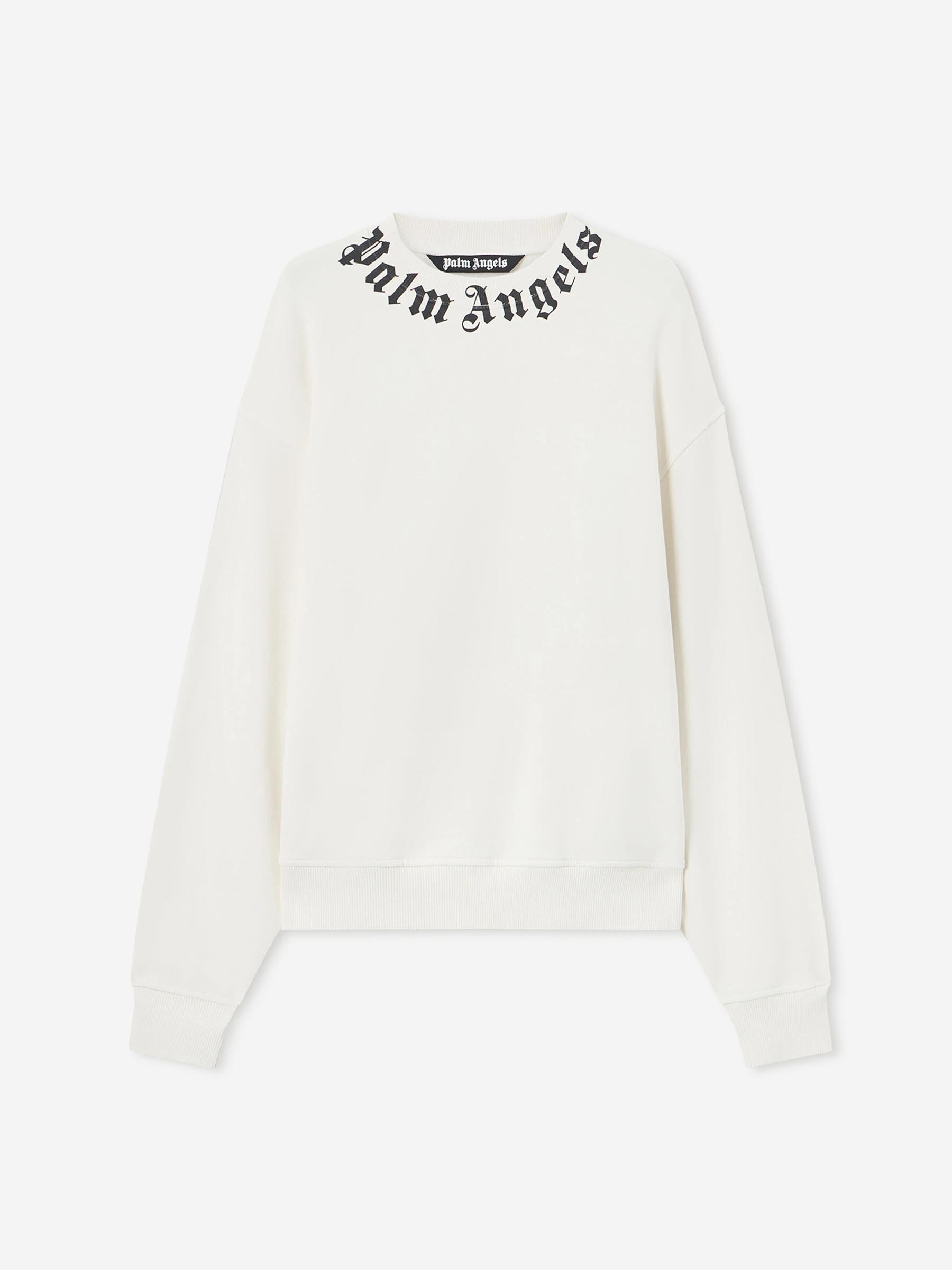 Outlet online Palm Angels Hombre Sudadera Cuello Estampado color Negro sku 545-002076 01 - Foto 1