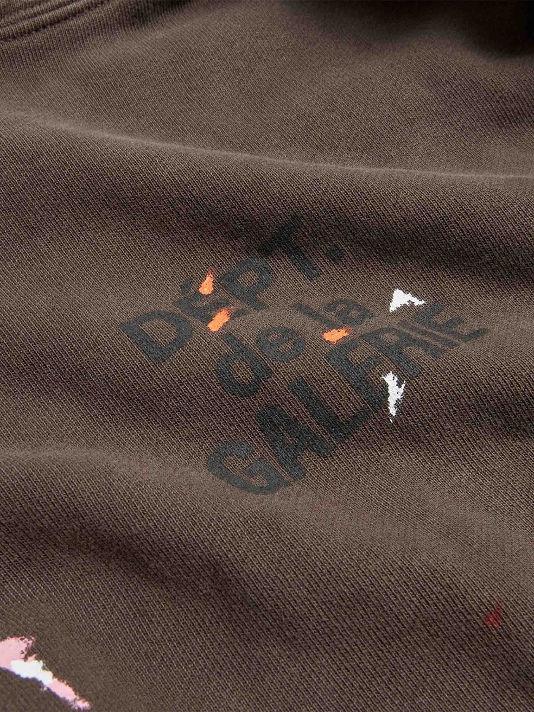 Outlet online Gallery Dept. Hombre Sudadera Capucha Logo color Marrón Oscuro sku 545-002080 01 - Foto 3