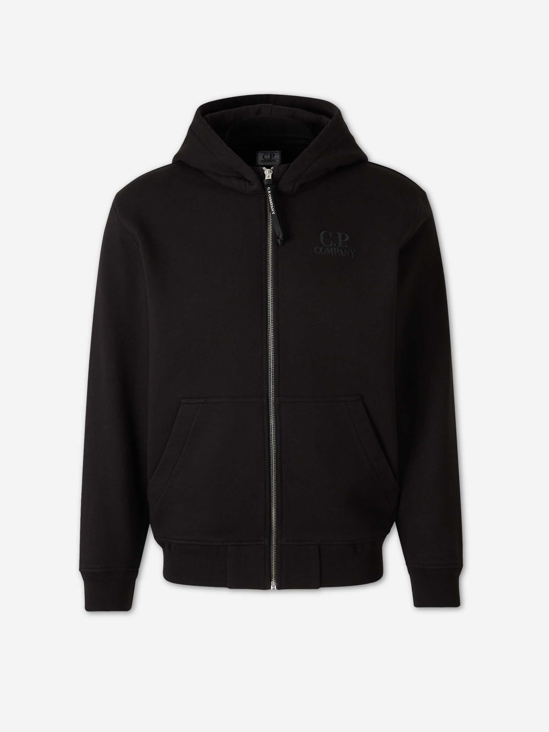 C.P. Company Hombre Barcelona Sudadera Capucha Cremallera color Negro sku 545-002106 01 - Foto 1