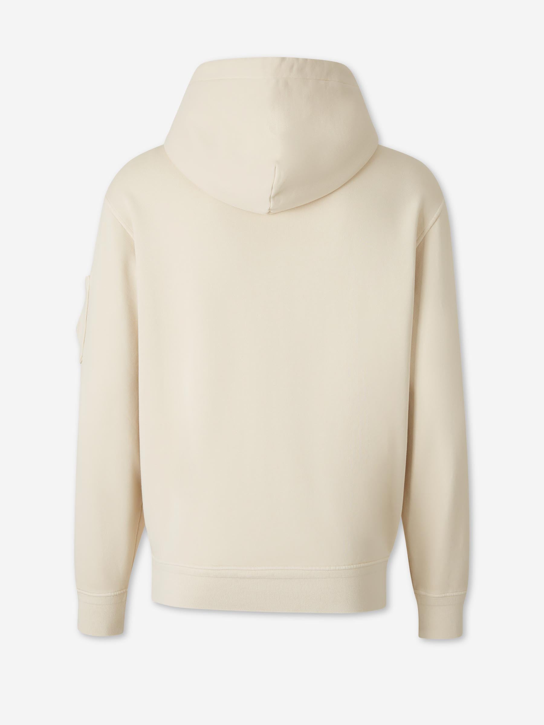 C.P. Company Hombre Barcelona Sudadera Capucha Lens color Crema sku 545-002108 02 - Foto 2