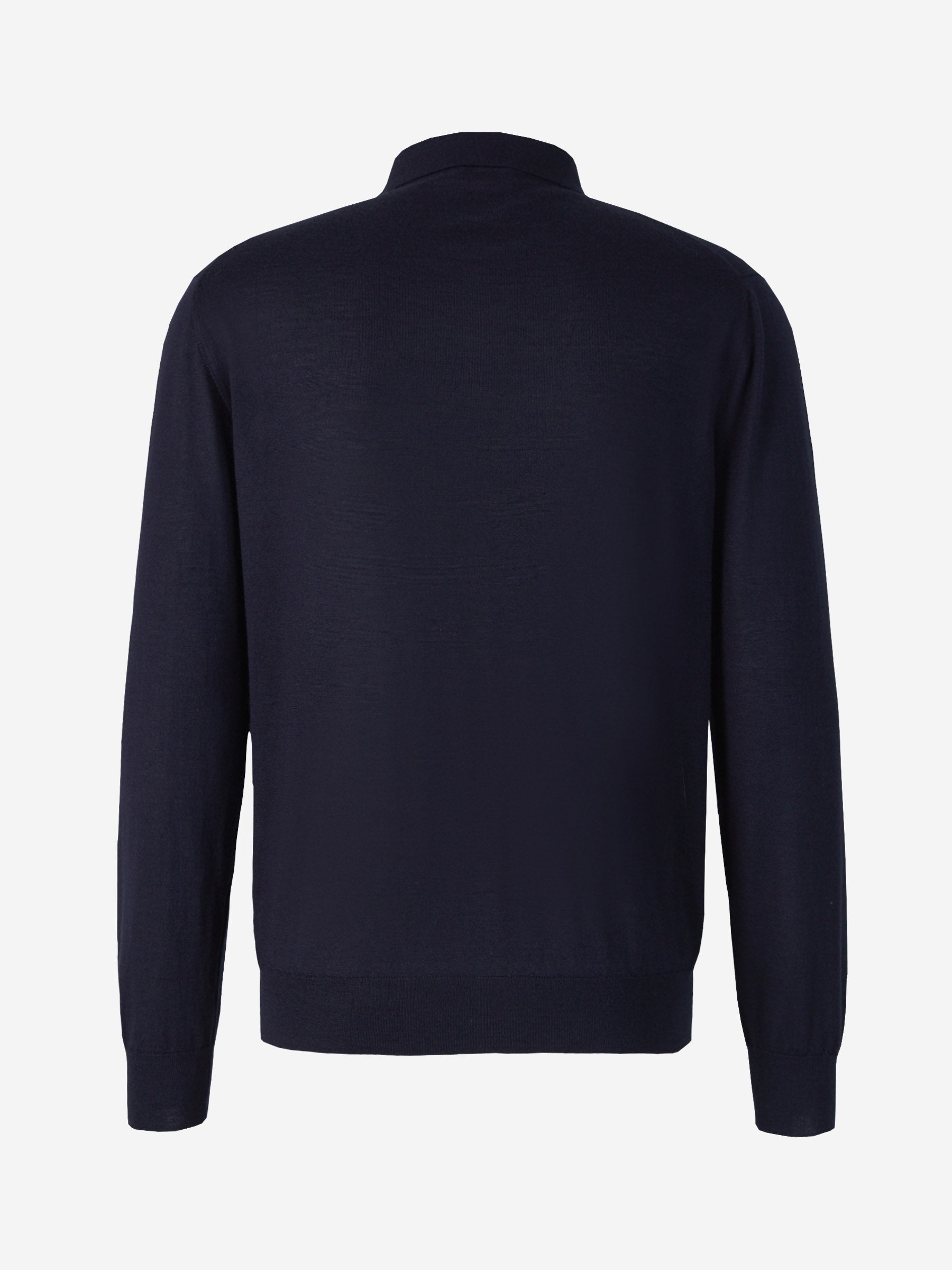 Outlet online Santa Eulalia Hombre Polo Cashmere Y Seda color Azul Noche sku 551-000298 02 - Foto 2