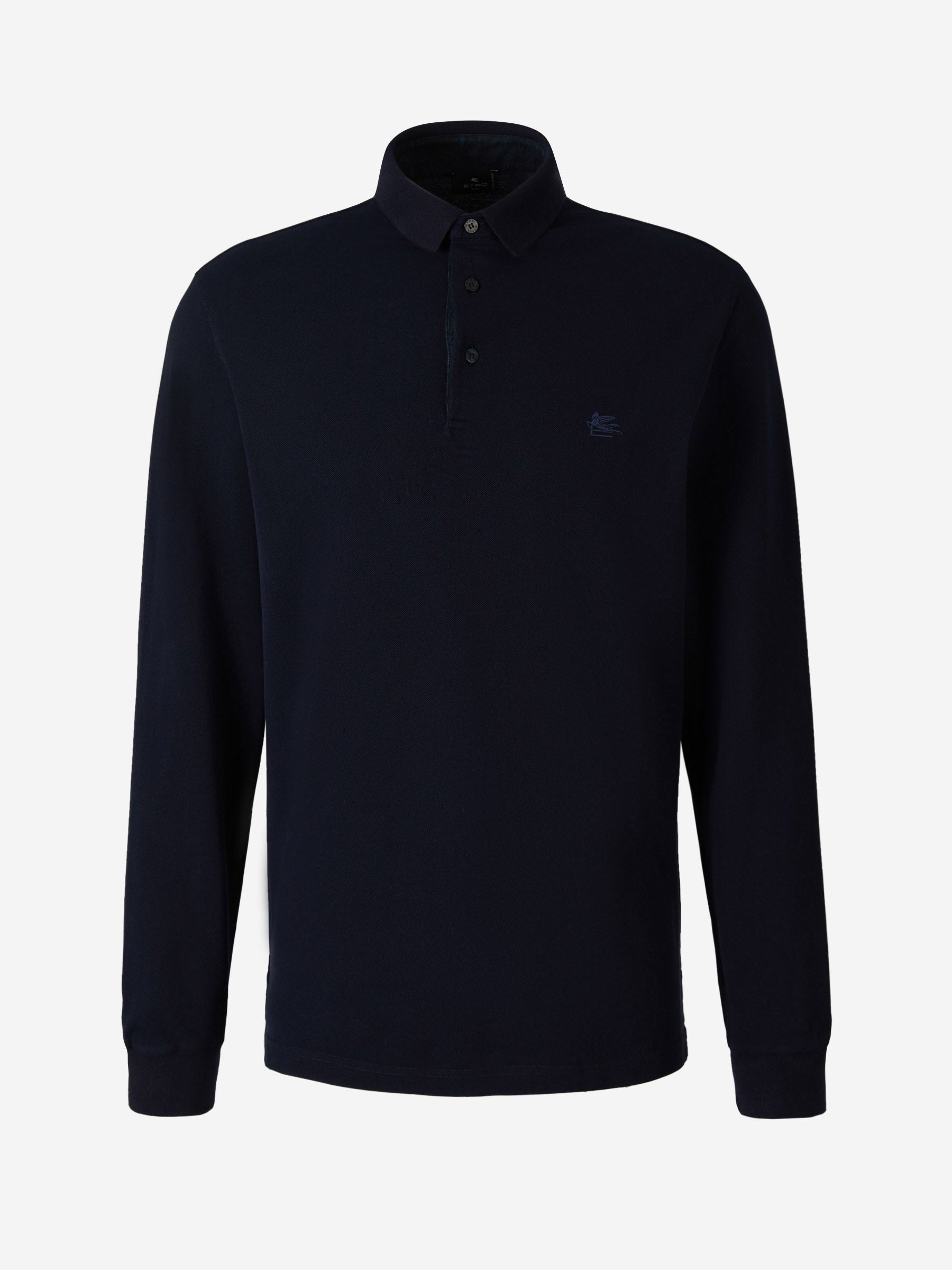 Outlet online Etro Hombre Polo Algodón Paisley color Negro sku 551-000349 01 - Foto 6