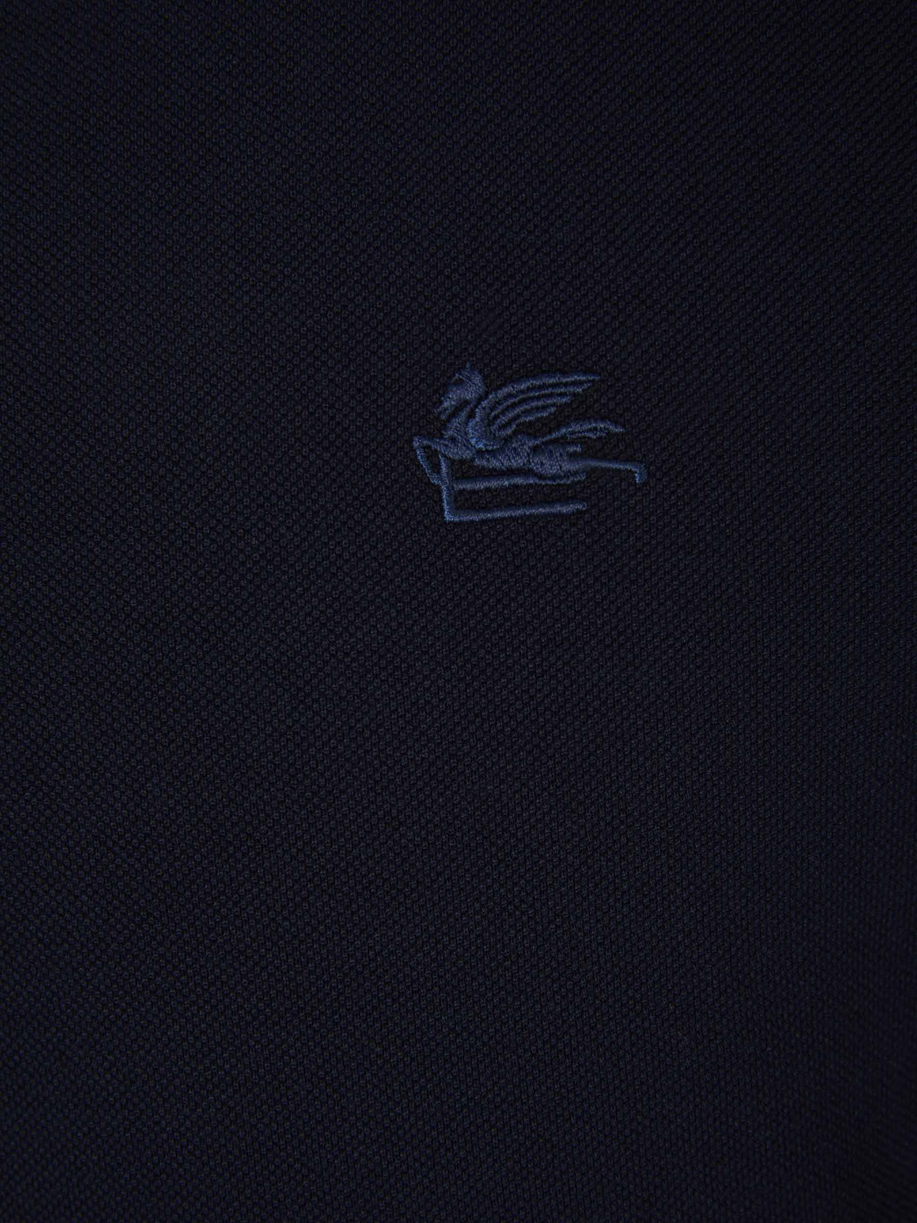 Outlet online Etro Hombre Polo Algodón Paisley color Negro sku 551-000349 01 - Foto 9