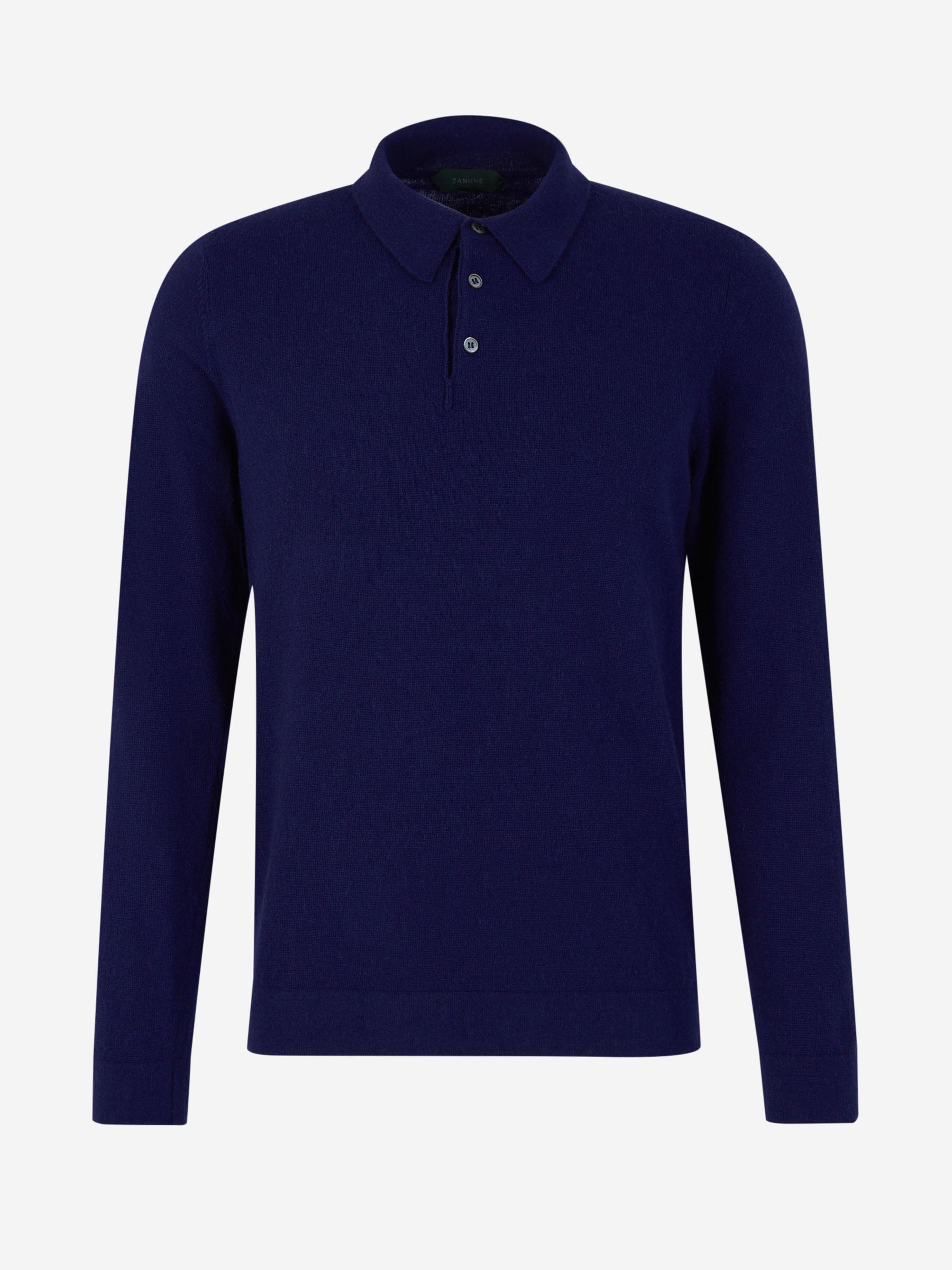Outlet online Zanone Hombre Polo Lana y Cashmere color Azul Cobalto sku 551-000367 01 - Foto 1