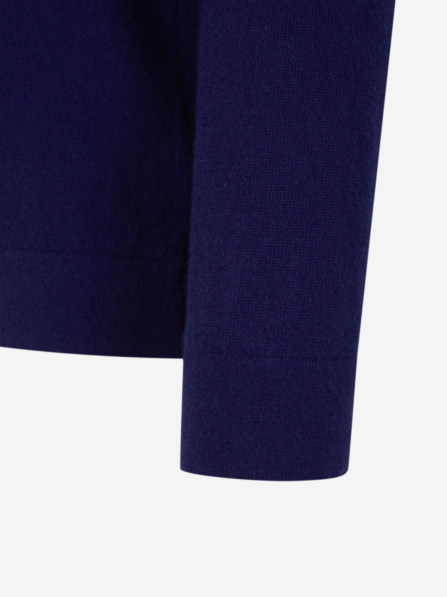 Outlet online Zanone Hombre Polo Lana y Cashmere color Azul Cobalto sku 551-000367 01 - Foto 4