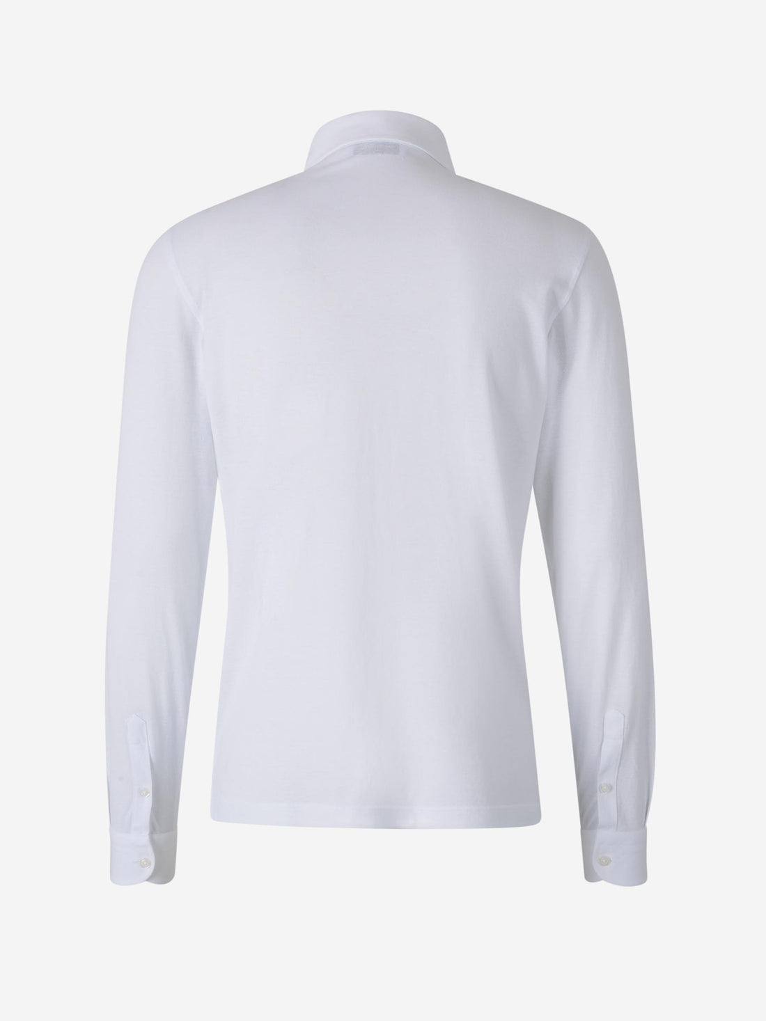 Gran Sasso Hombre Barcelona Polo Piqué Algodón color Blanco sku 551-000387 01 - Foto 2