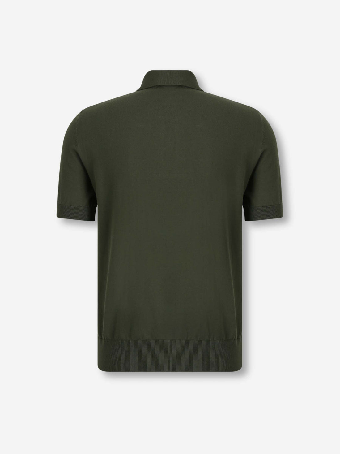 Outlet online Dsquared2 Hombre Polo Punto D2 color Verde Oscuro sku 551-000402 01 - Foto 2