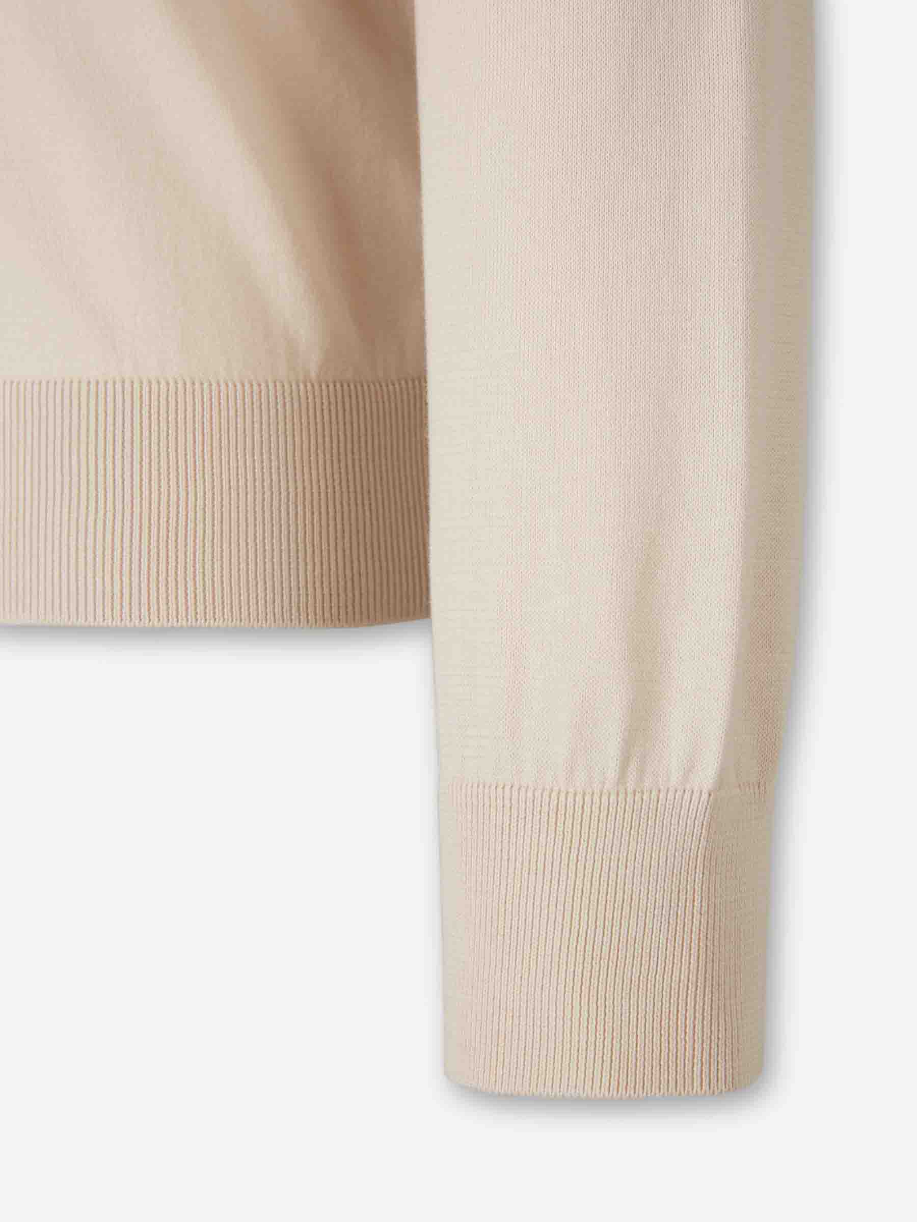 Outlet online Santa Eulalia Hombre Jersey Cuello Polo color Crema sku 551-000413 01 - Foto 5