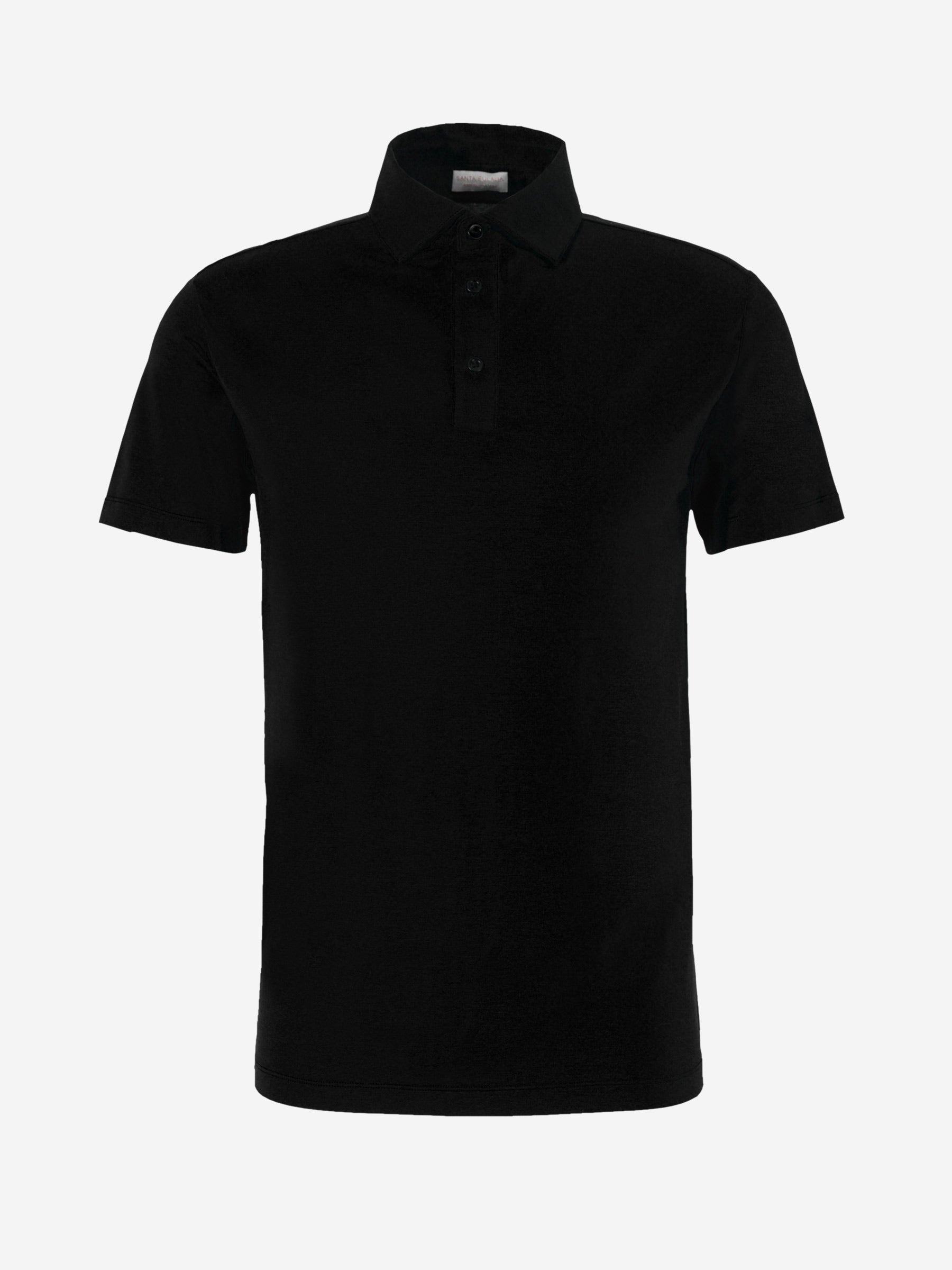 Outlet online Santa Eulalia Hombre Polo Liso Algodón color Negro sku 552-001214 02 - Foto 1