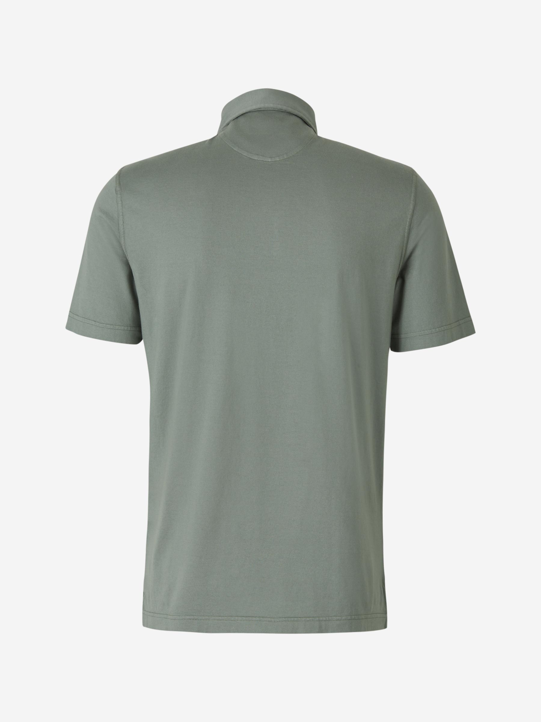 Outlet online Santa Eulalia Hombre Polo Lisa Algodón color Verde Militar sku 552-001324 02 - Foto 4