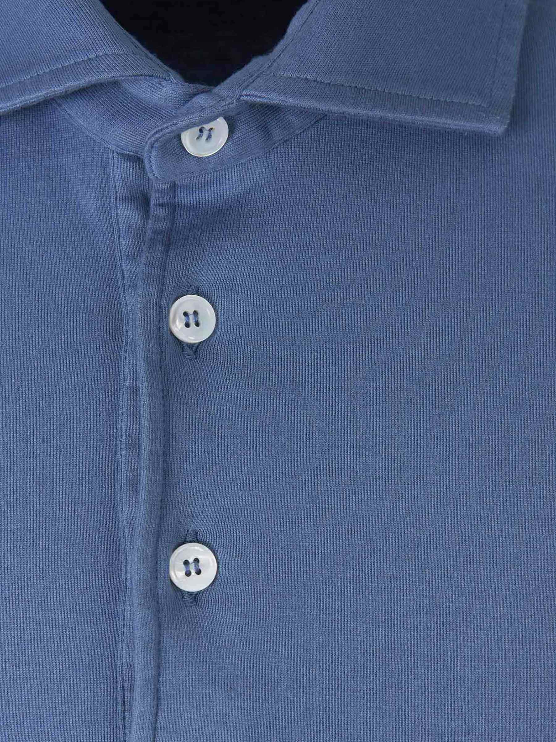 Outlet online Santa Eulalia Hombre Polo Lisa Algodón color Verde Militar sku 552-001324 02 - Foto 16
