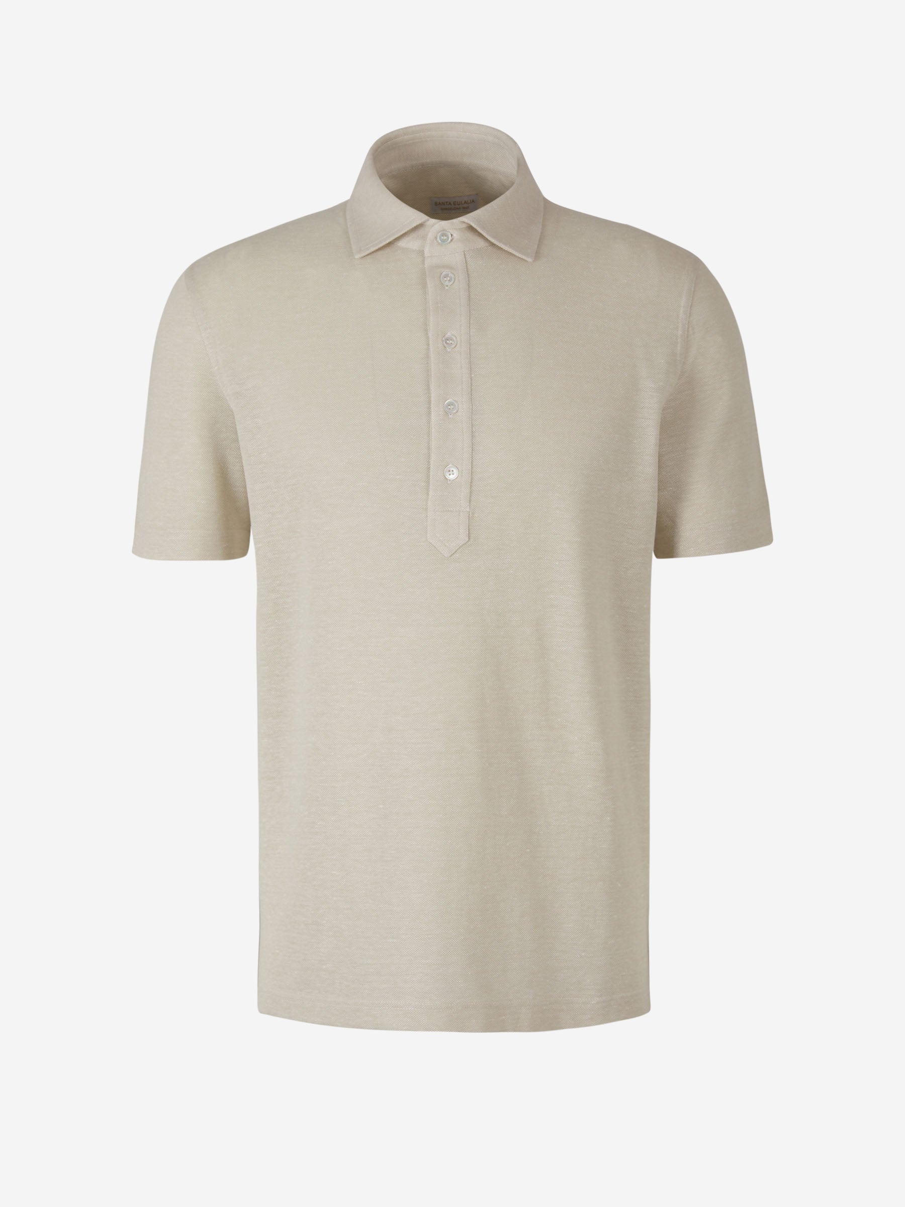 Outlet online Santa Eulalia Hombre Polo Algodón Y Lino color Beis sku 552-001325 01 - Foto 1