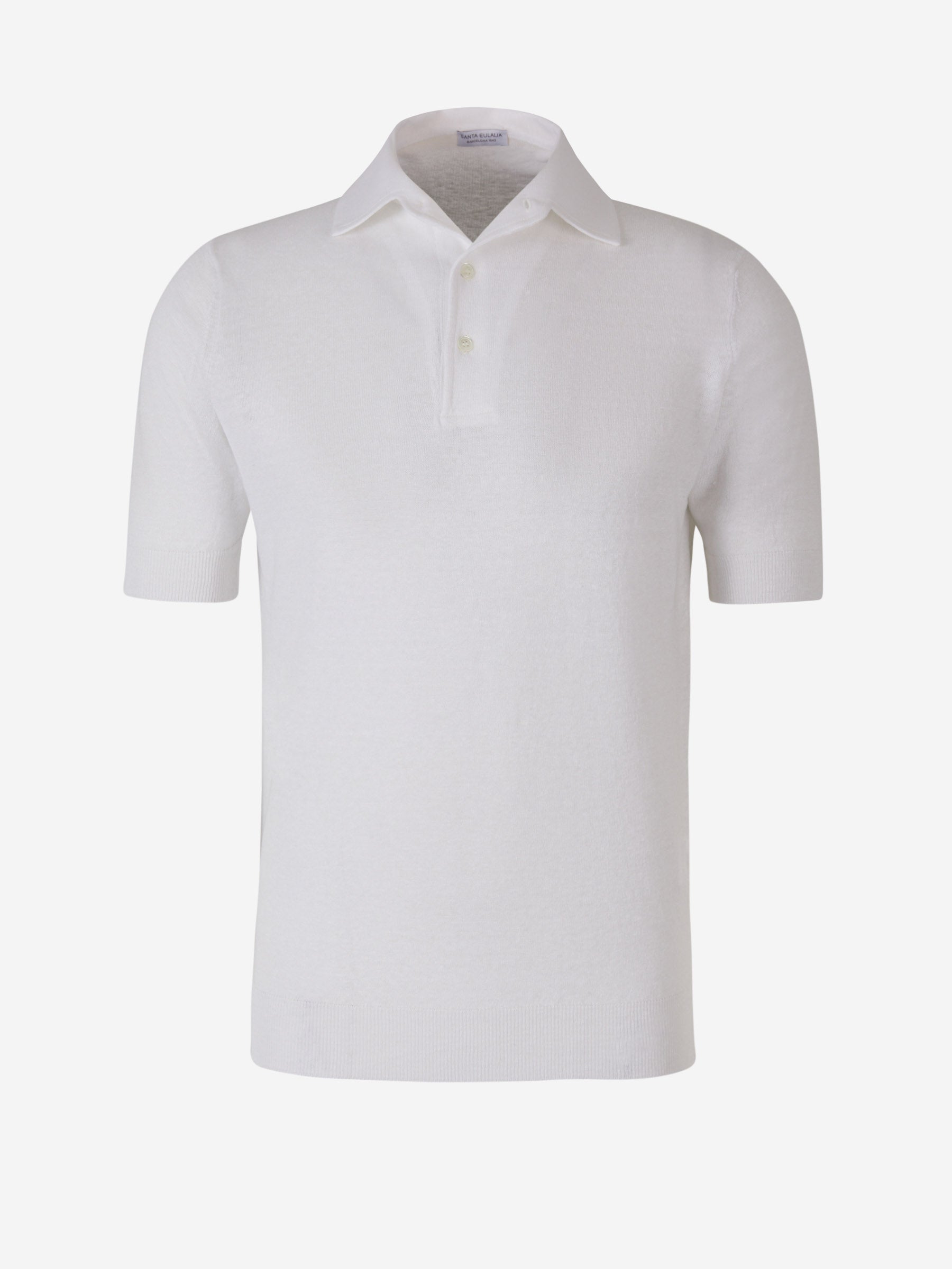 Outlet online Santa Eulalia Hombre Polo Lino Y Algodón color Blanco sku 552-001331 01 - Foto 1