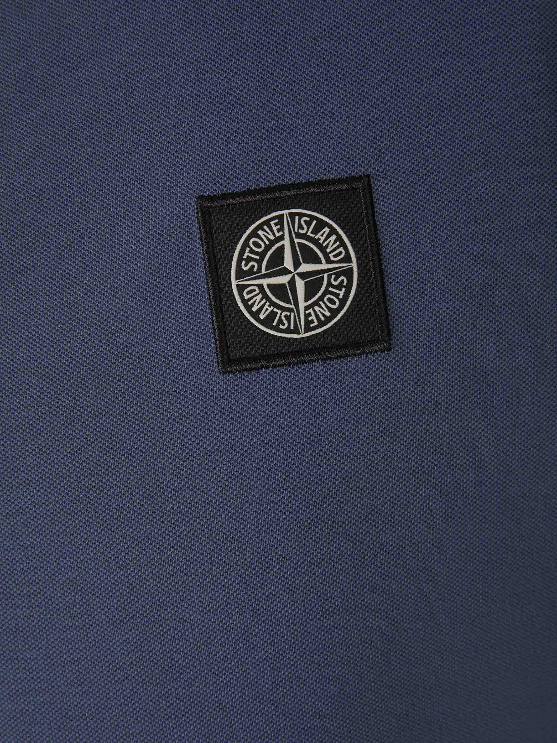 Outlet online Stone Island Hombre Polo Piqué Detalle Rayas color Blanco sku 552-001357 02 - Foto 12