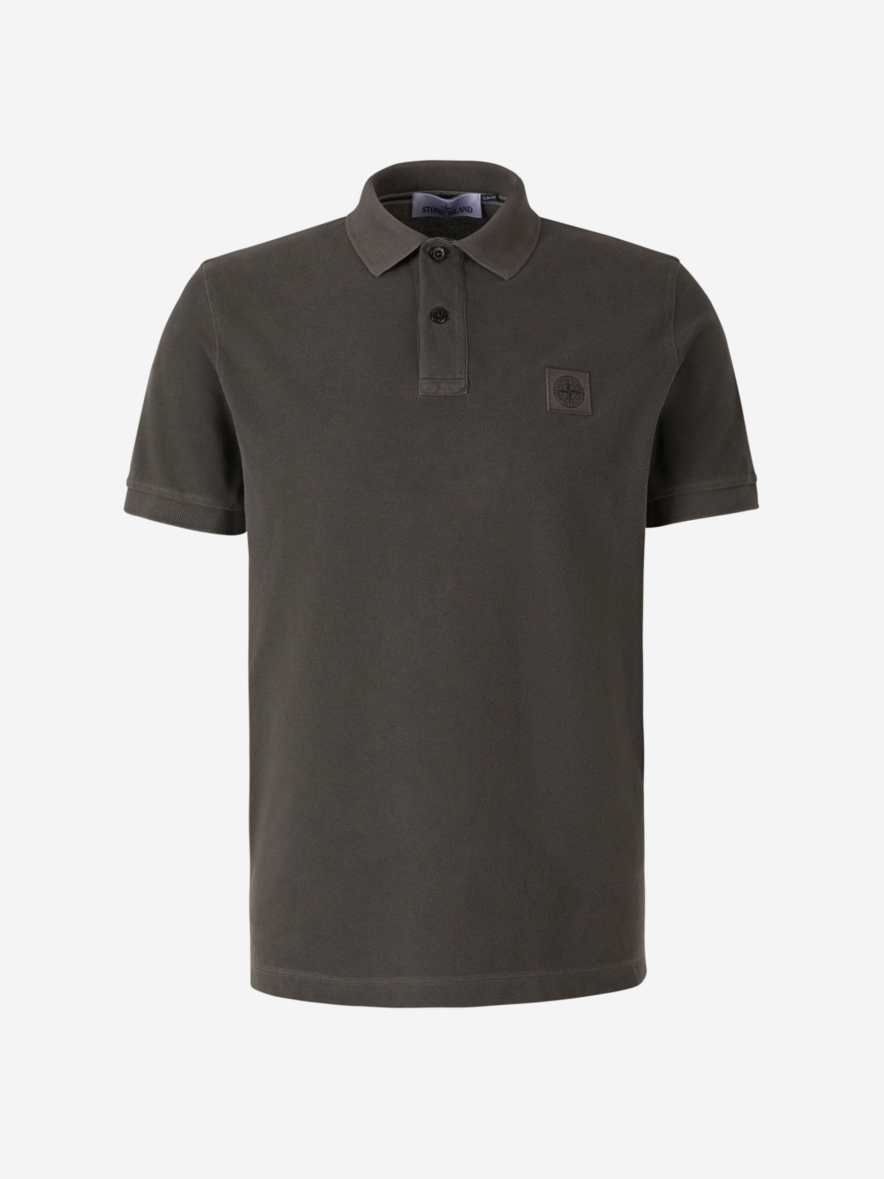 Outlet online Stone Island Hombre Polo Piqué Liso color Naranja sku 552-001358 02 - Foto 3