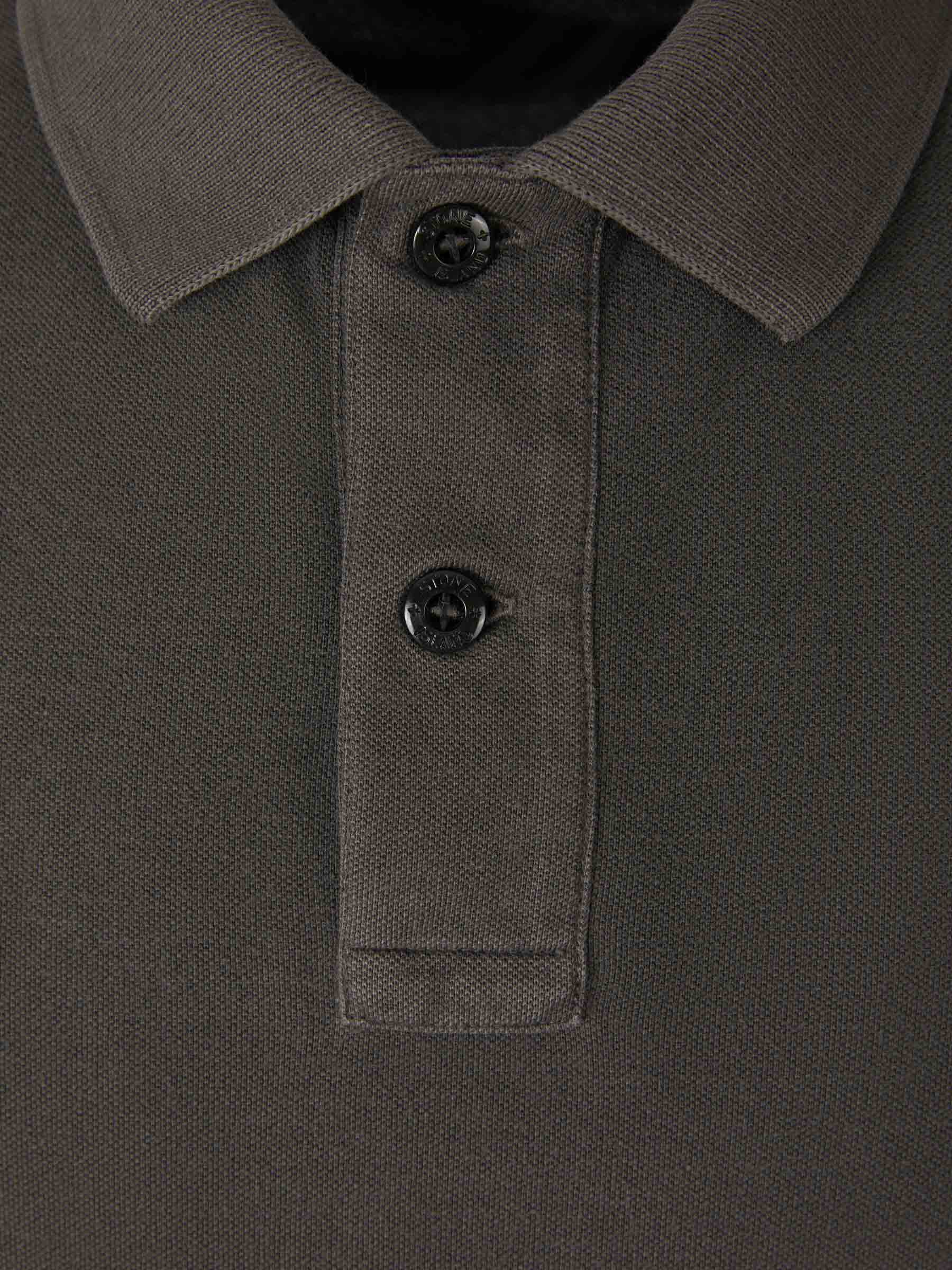Outlet online Stone Island Hombre Polo Piqué Liso color Naranja sku 552-001358 02 - Foto 1