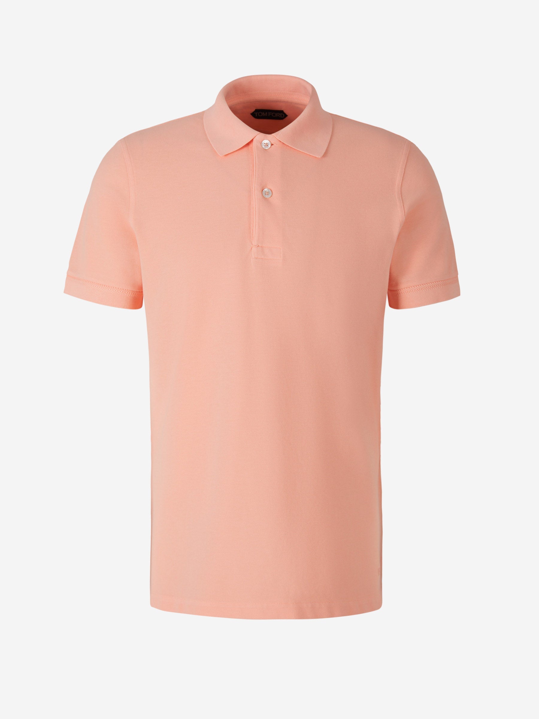 Outlet online Tom Ford Hombre Polo Tenis Piqué color Rosa sku 552-001380 03 - Foto 4