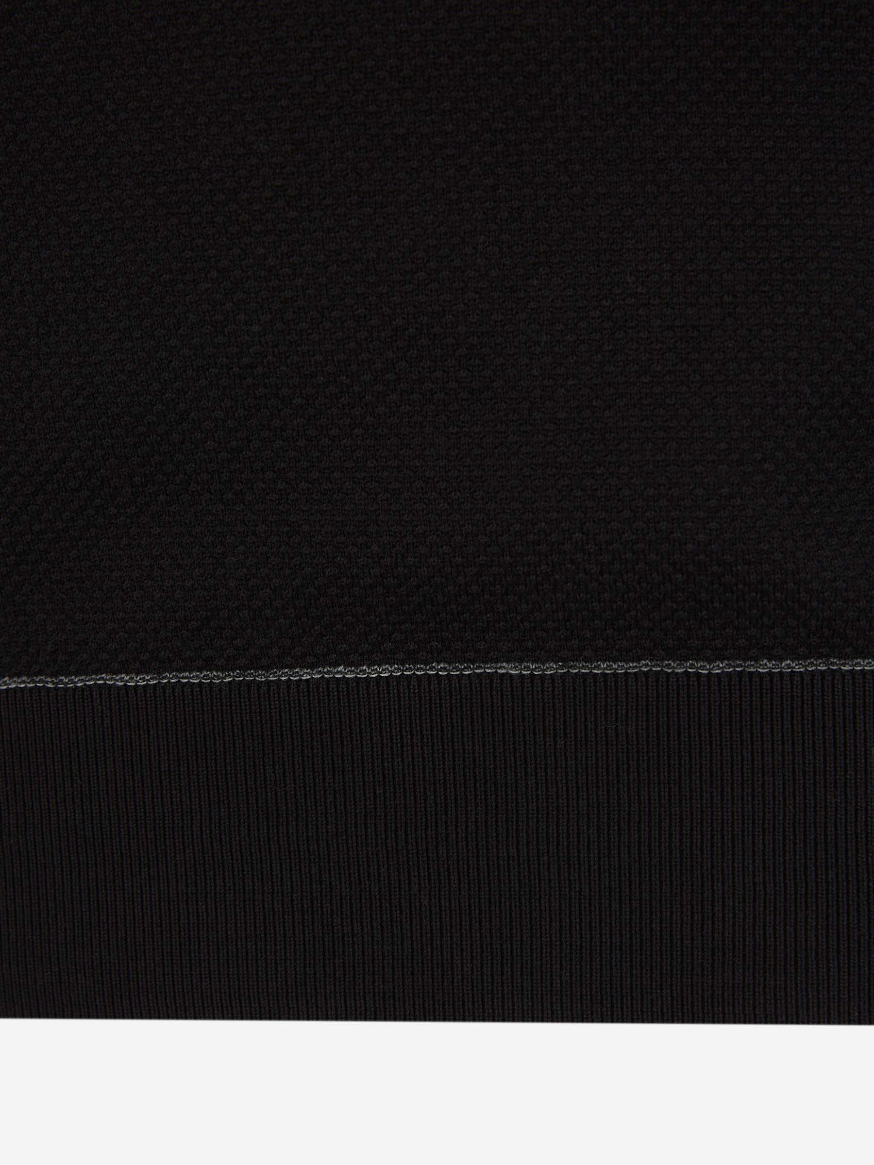 Outlet online Brioni Hombre Polo Piqué Sea Island color Negro sku 552-001516 01 - Foto 4