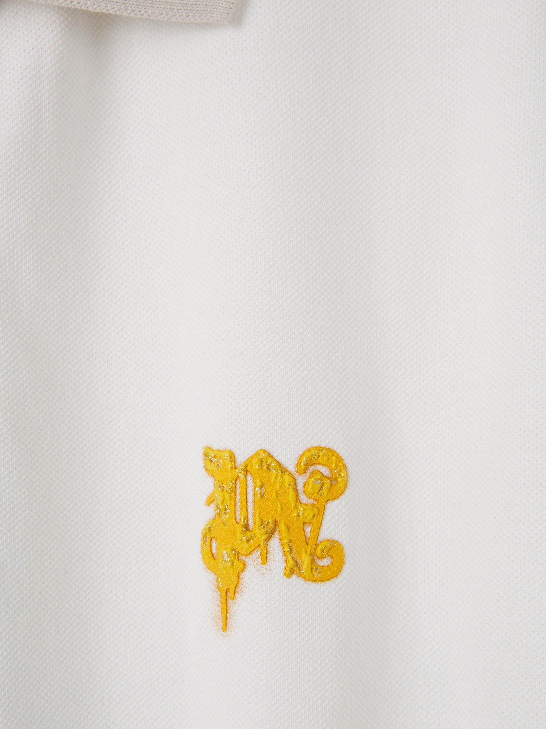 Outlet online Palm Angels Hombre Polo Angel Pencil color Marfil sku 552-001519 01 - Foto 4