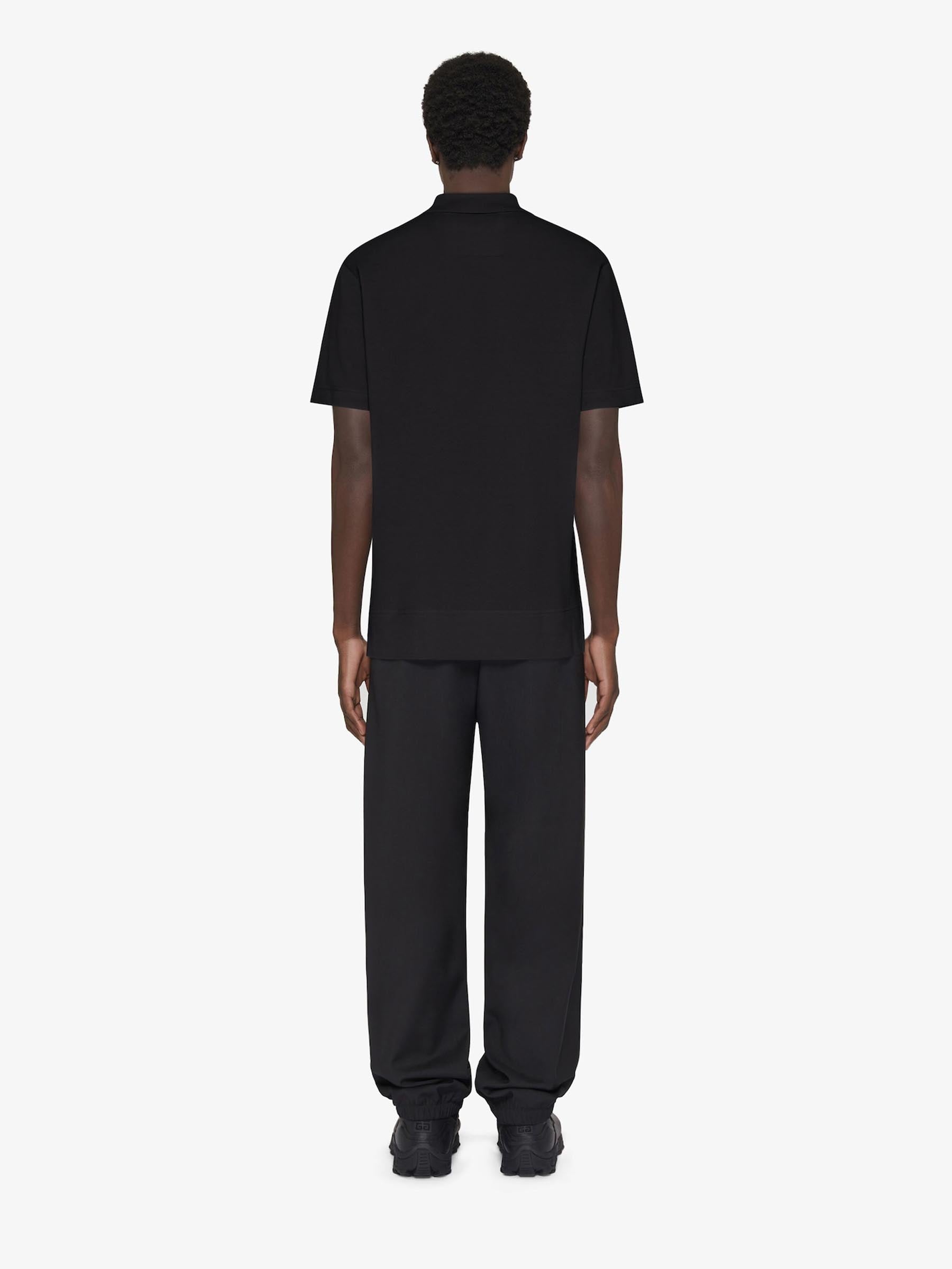 Outlet online Givenchy Hombre Polo Logo Algodón color Negro sku 552-001547 01 - Foto 3