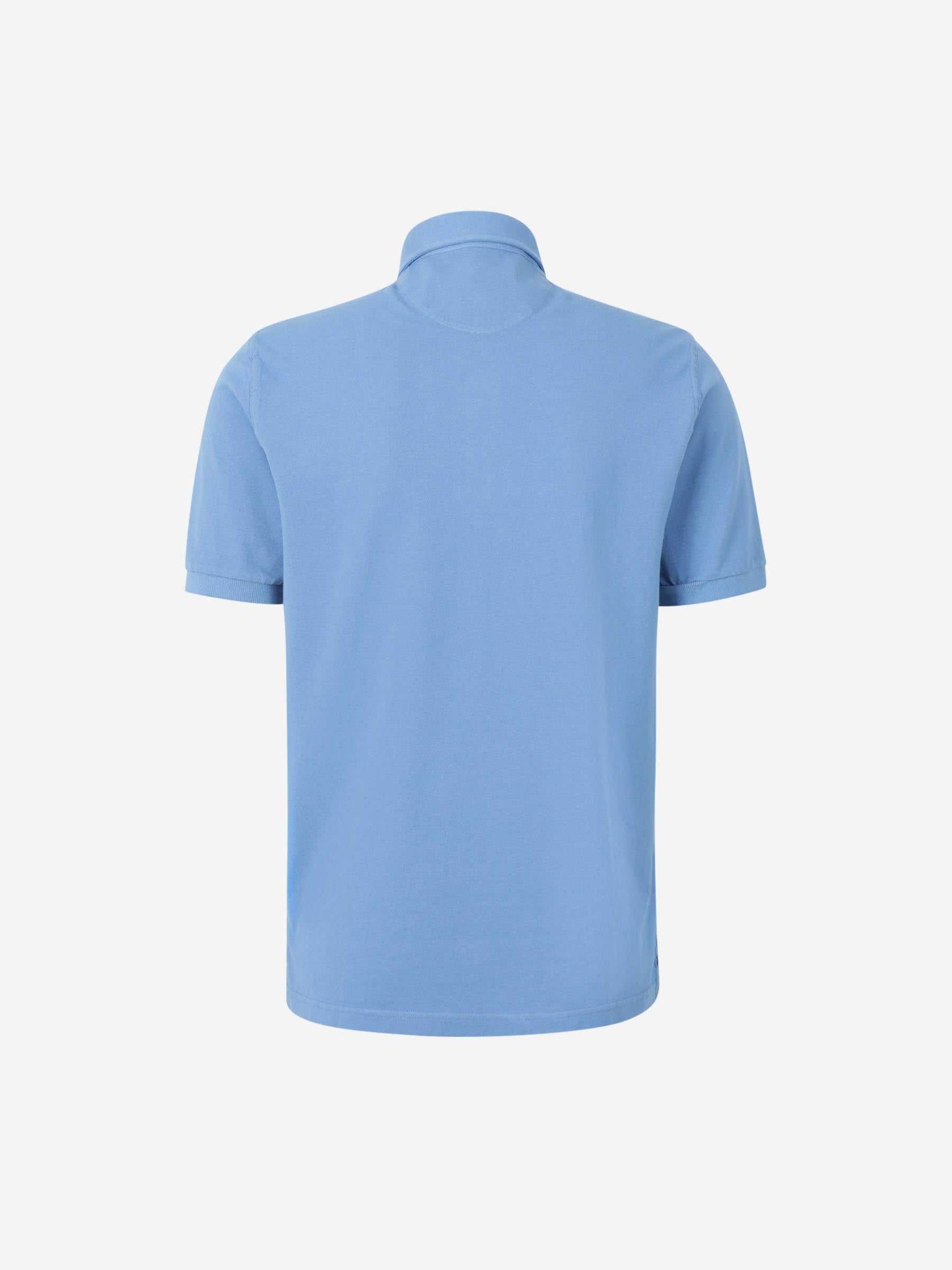 Outlet online Santa Eulalia Hombre Polo Liso Algodón color Azul sku 552-001559 02 - Foto 2