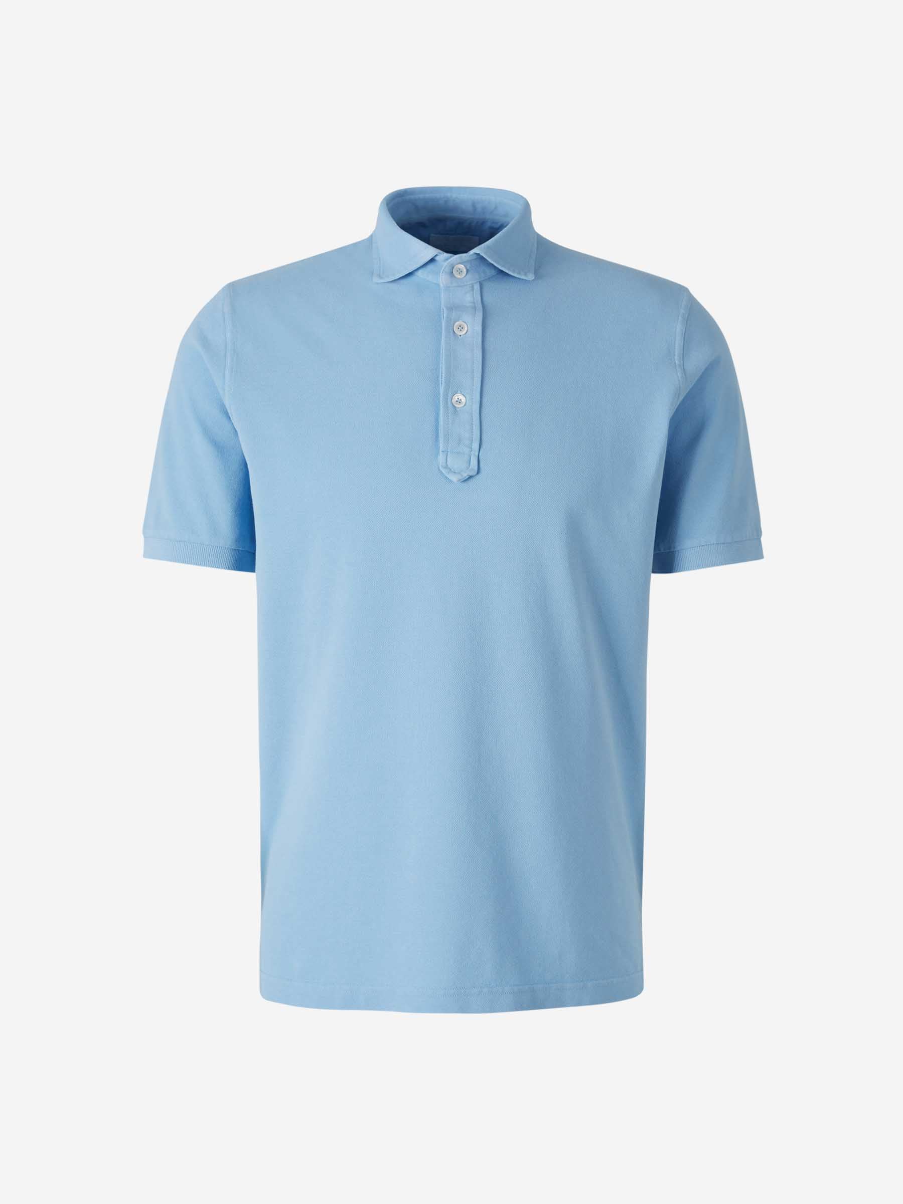 Outlet online Santa Eulalia Hombre Polo Liso Algodón color Azul Celeste sku 552-001559 03 - Foto 1