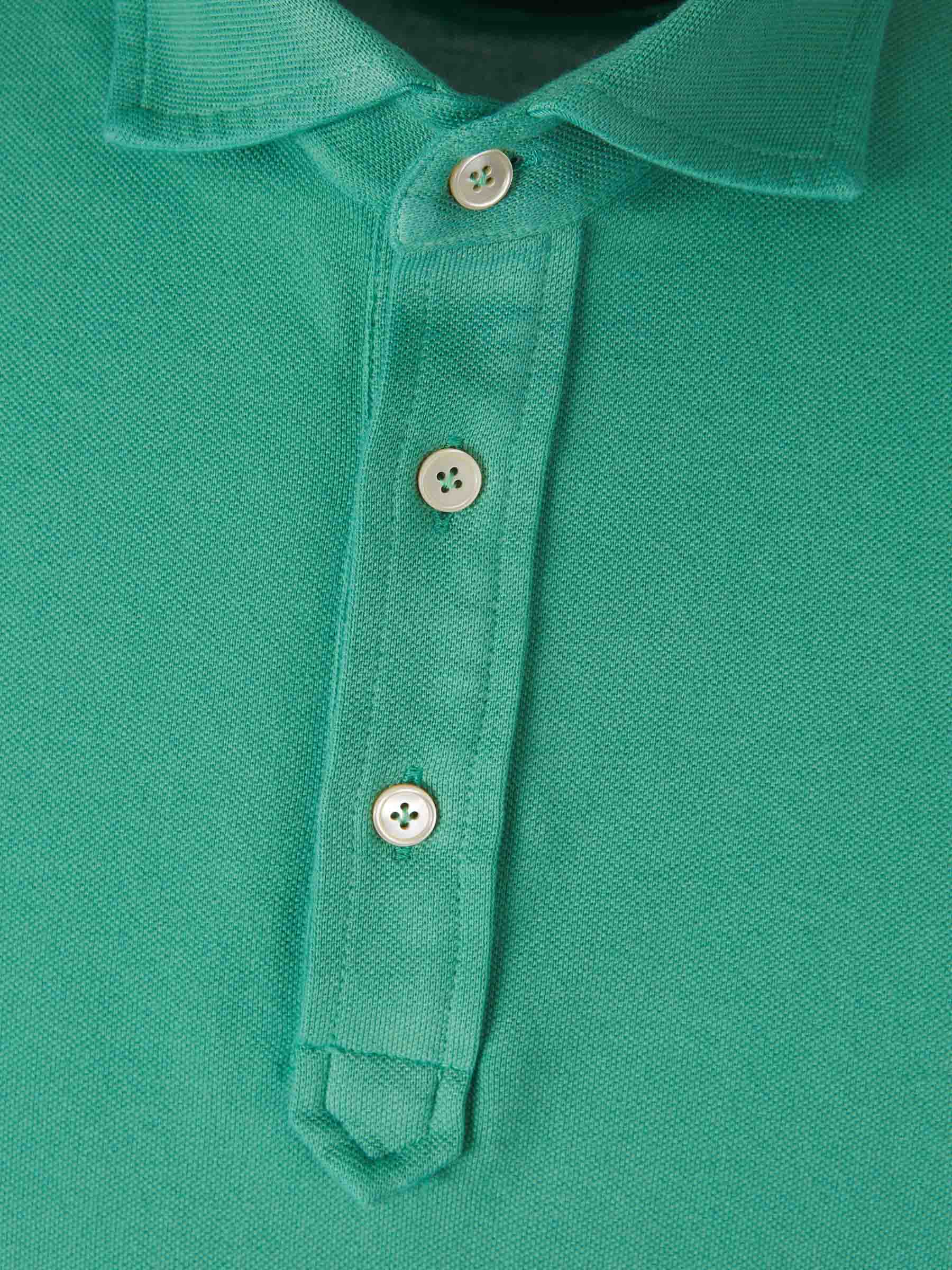 Outlet online Santa Eulalia Hombre Polo Liso Algodón color Verde Menta sku 552-001559 07 - Foto 3