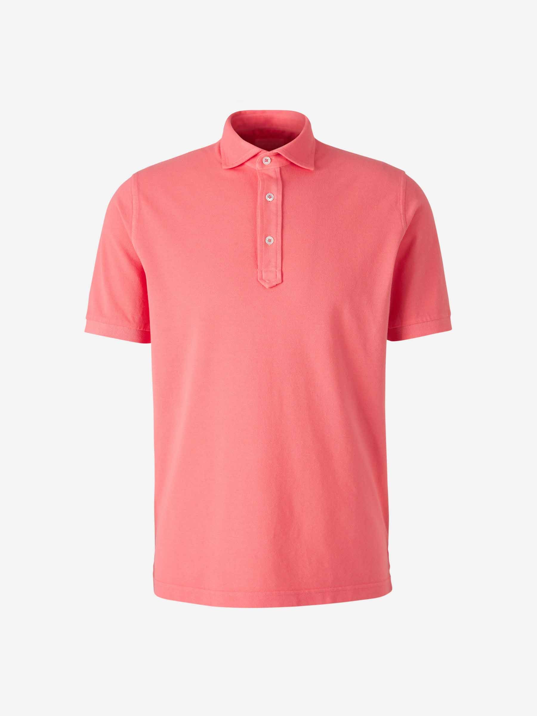 Outlet online Santa Eulalia Hombre Polo Liso Algodón color Salmón sku 552-001559 09 - Foto 1