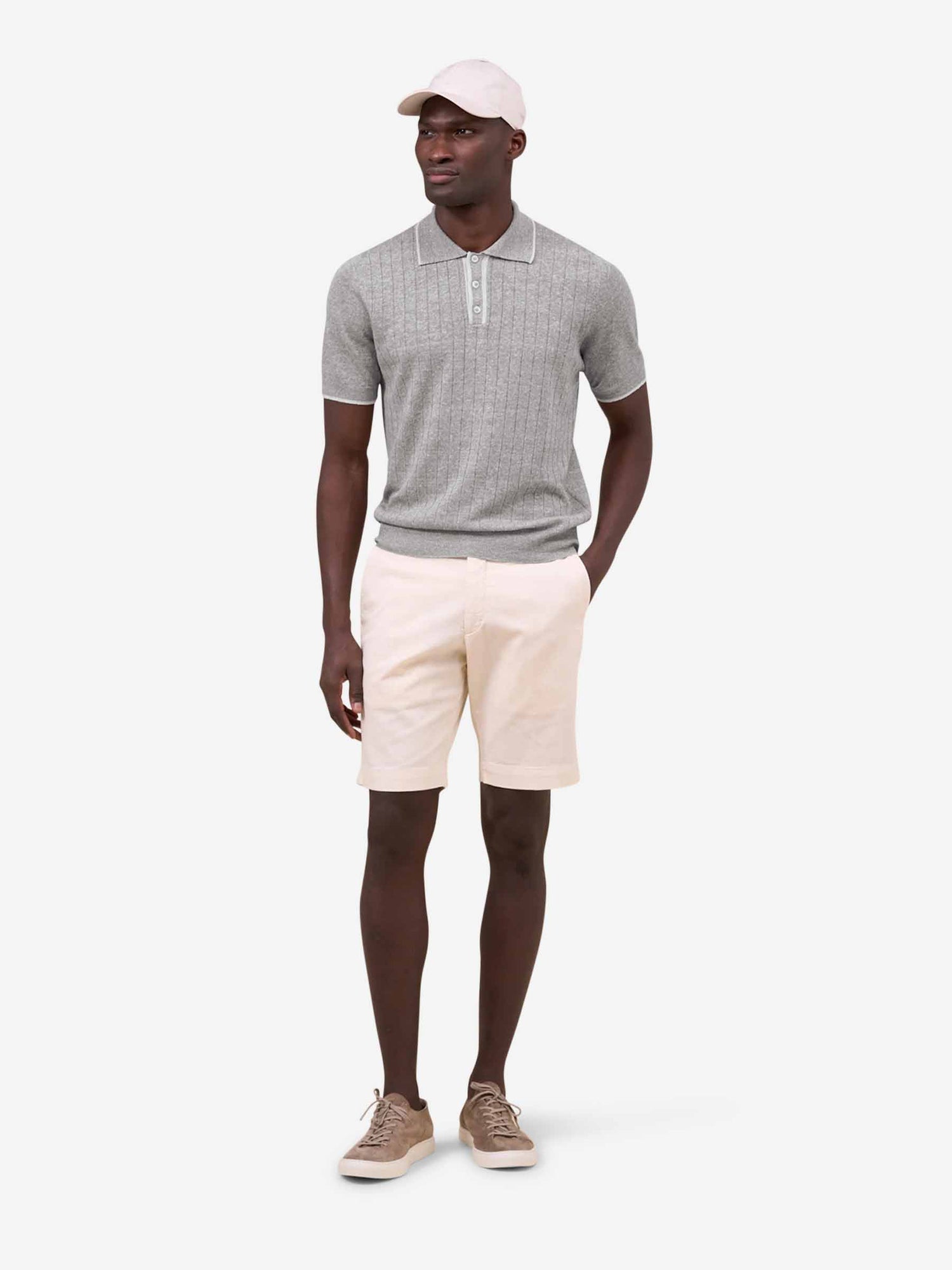 Fedeli Hombre Barcelona Polo Bobby Irlanda color Gris Piedra sku 552-001561 01 - Foto 2