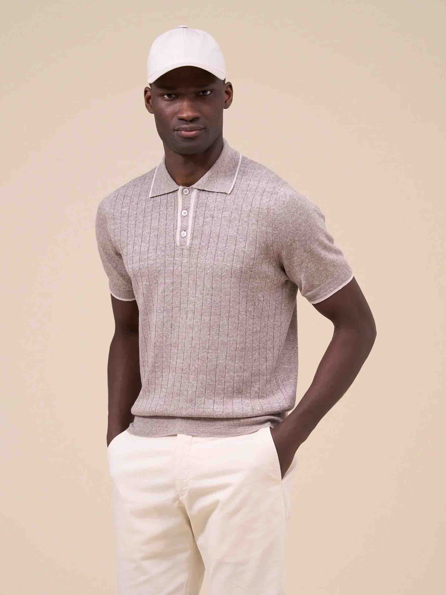 Fedeli Hombre Barcelona Polo Bobby Irlanda color Marrón sku 552-001561 02 - Foto 4