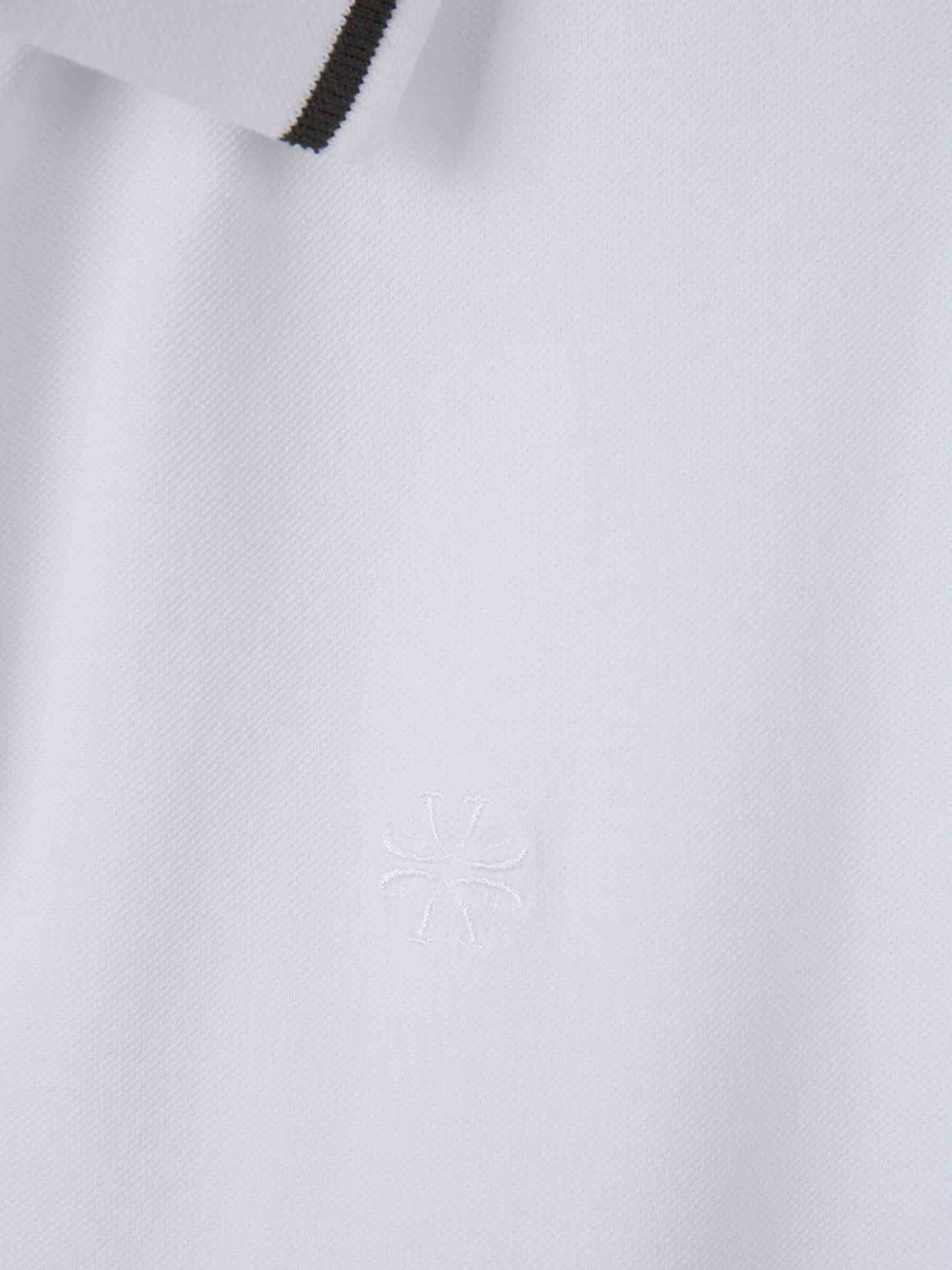 Jacob Cohën Hombre Barcelona Polo Logo Algodón color Blanco sku 552-001576 01 - Foto 4