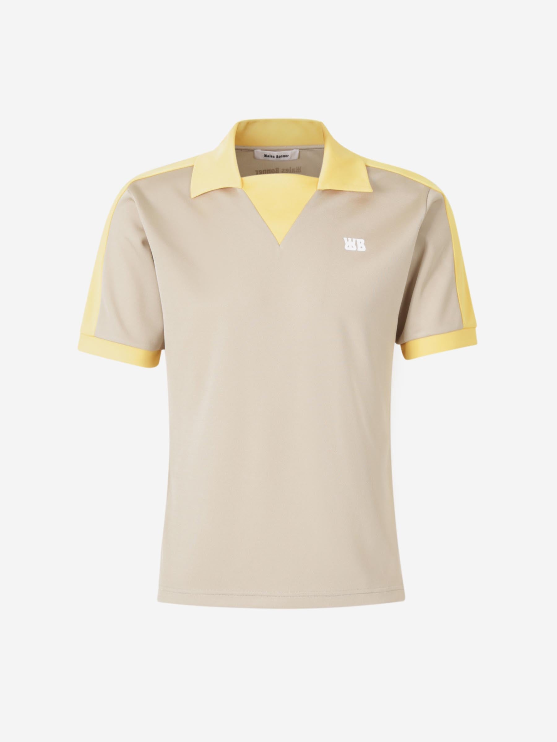 Outlet online Wales Bonner Hombre Polo Fútbol Punto color Taupe sku 552-001581 01 - Foto 1
